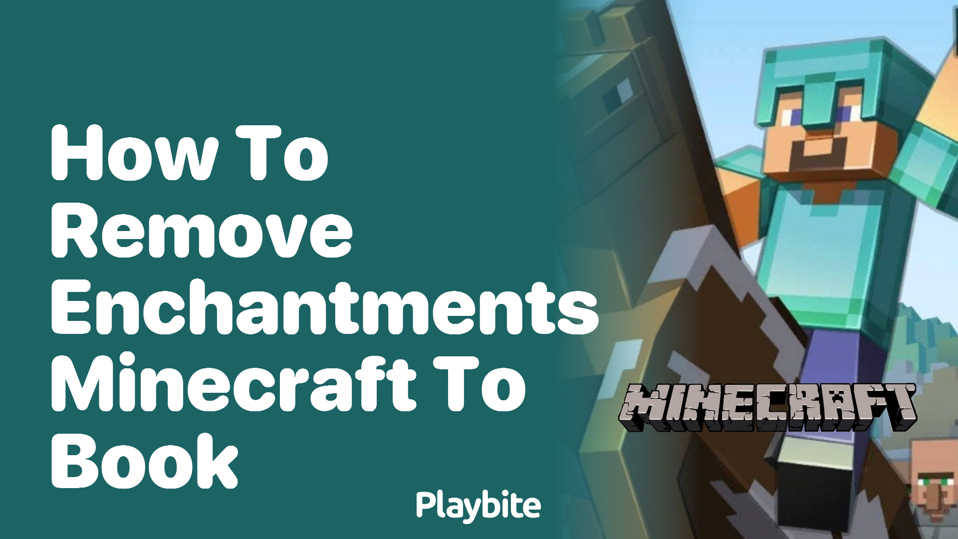 How to Remove Enchantments in Minecraft and Transfer Them to a Book