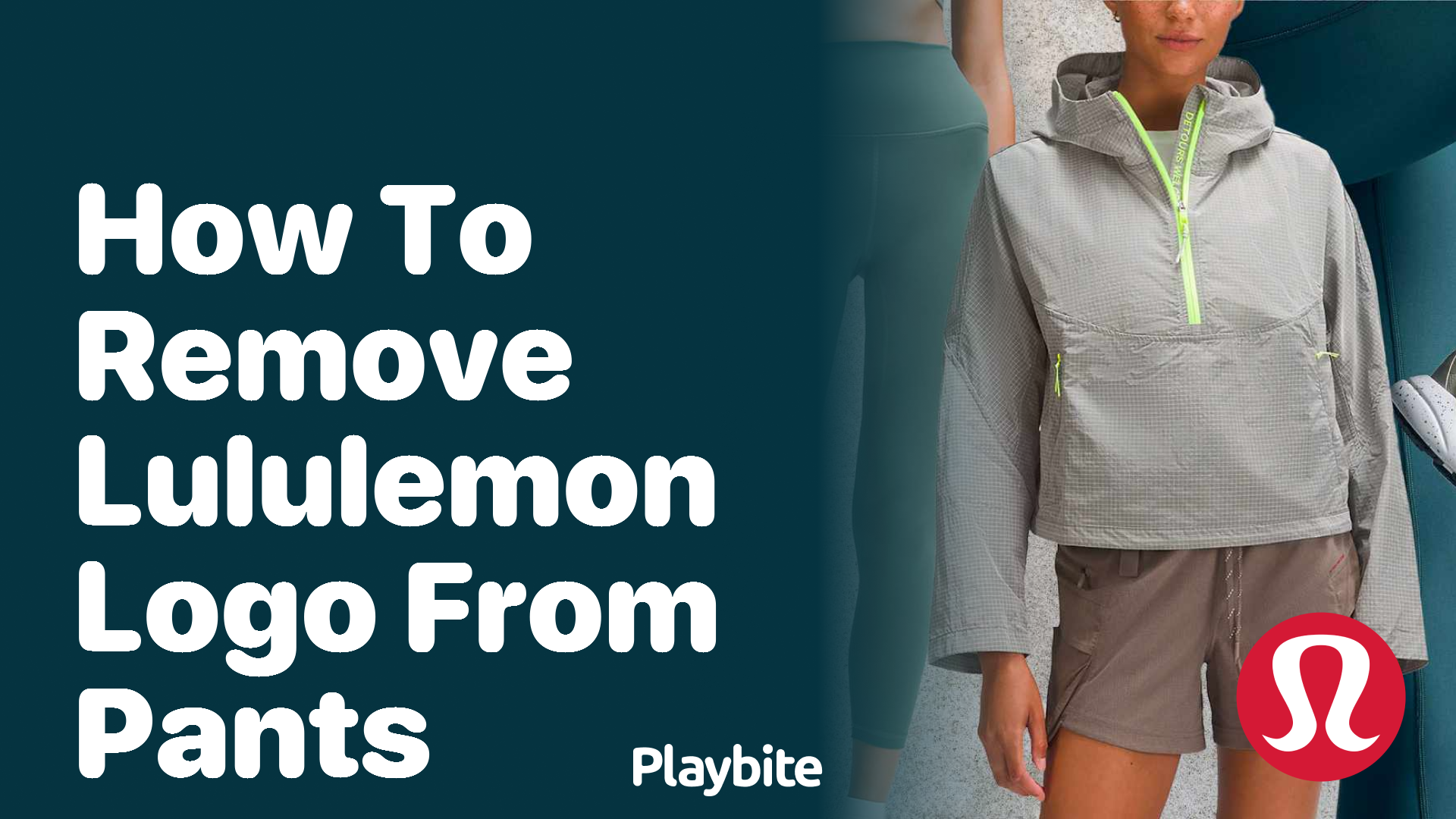How to Remove the Lululemon Logo from Pants - Playbite