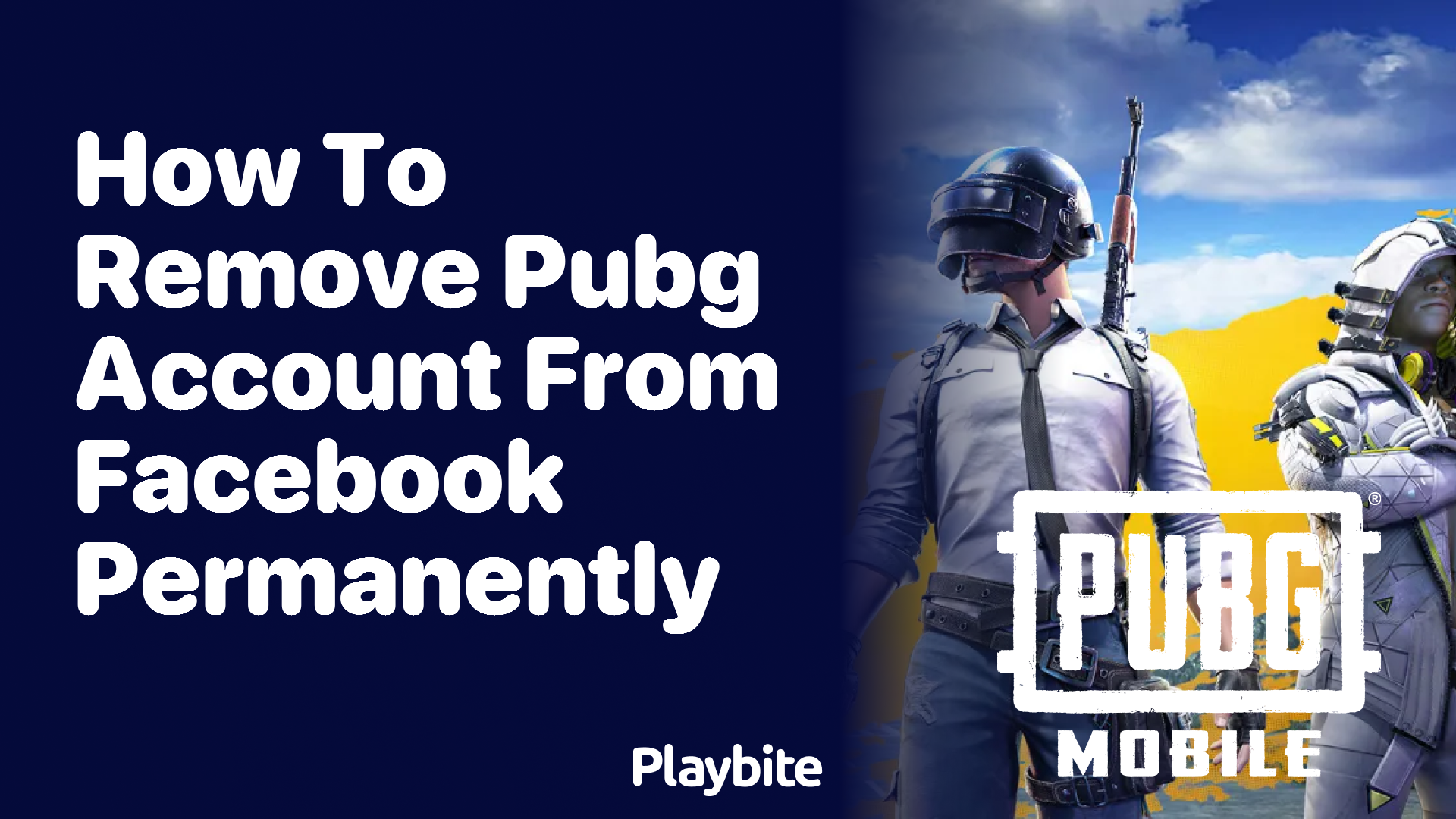 How to Permanently Remove Your PUBG Account from Facebook