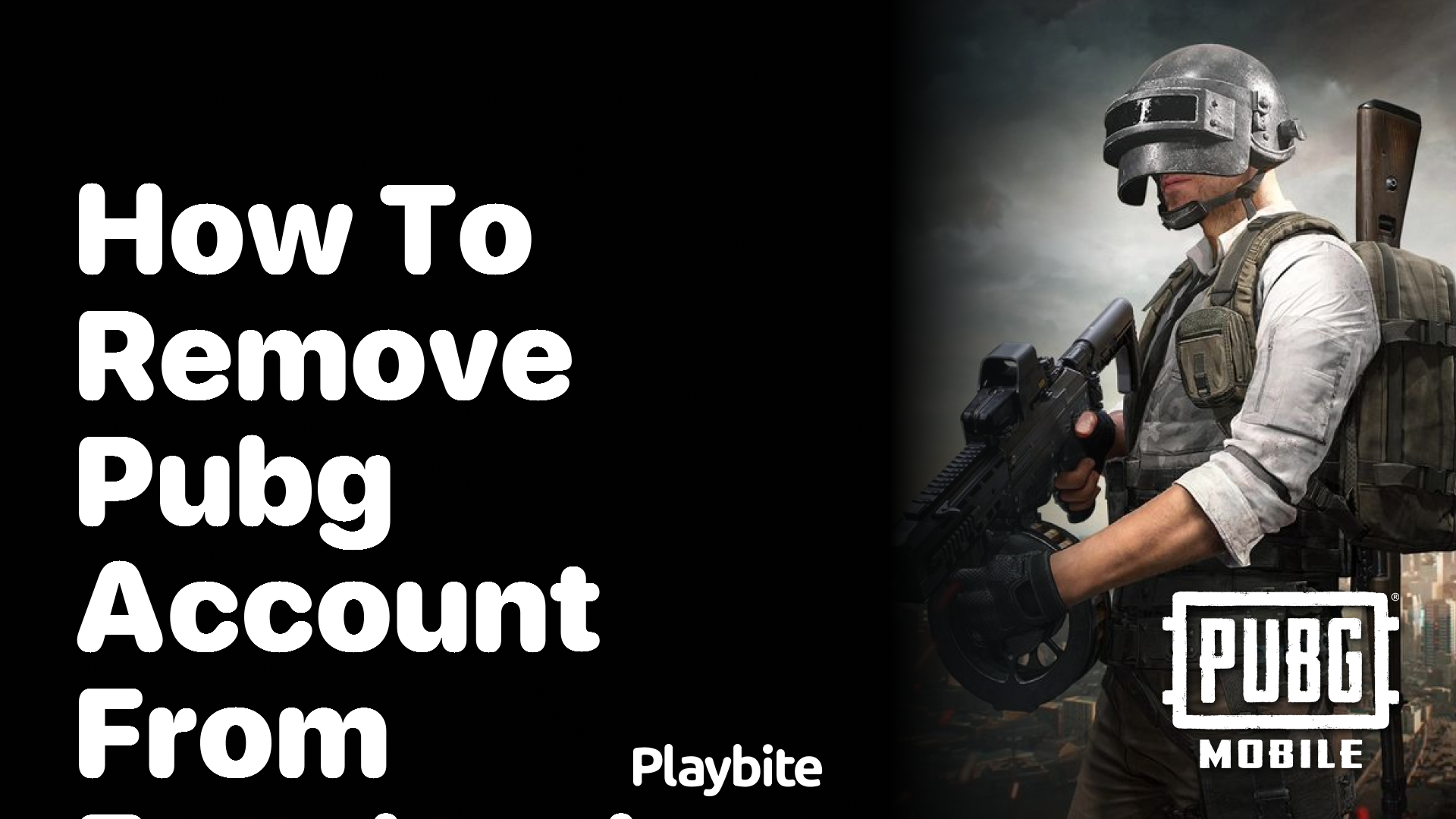 How to Remove Your PUBG Account from Facebook