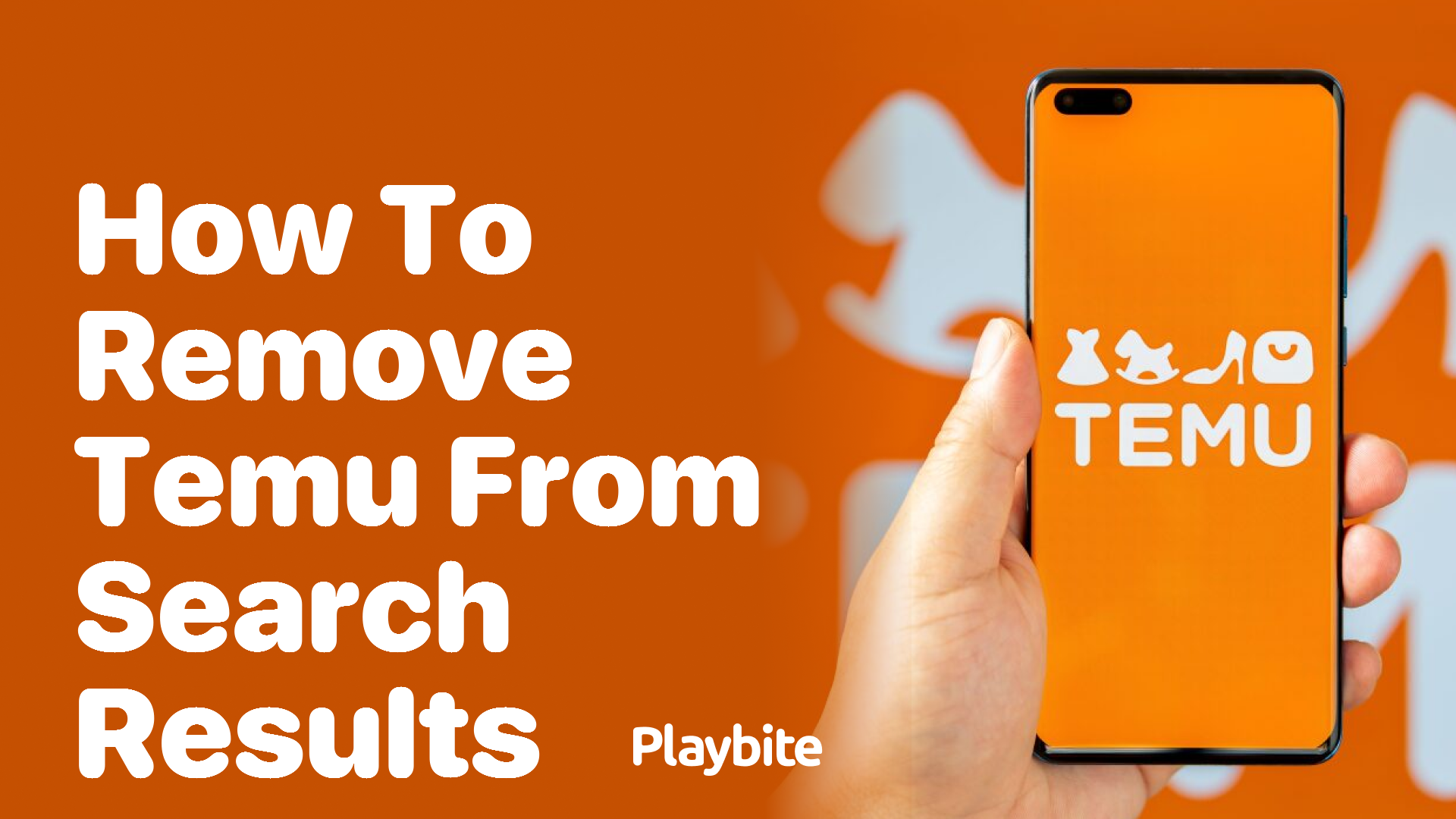 How to Remove Temu from Search Results