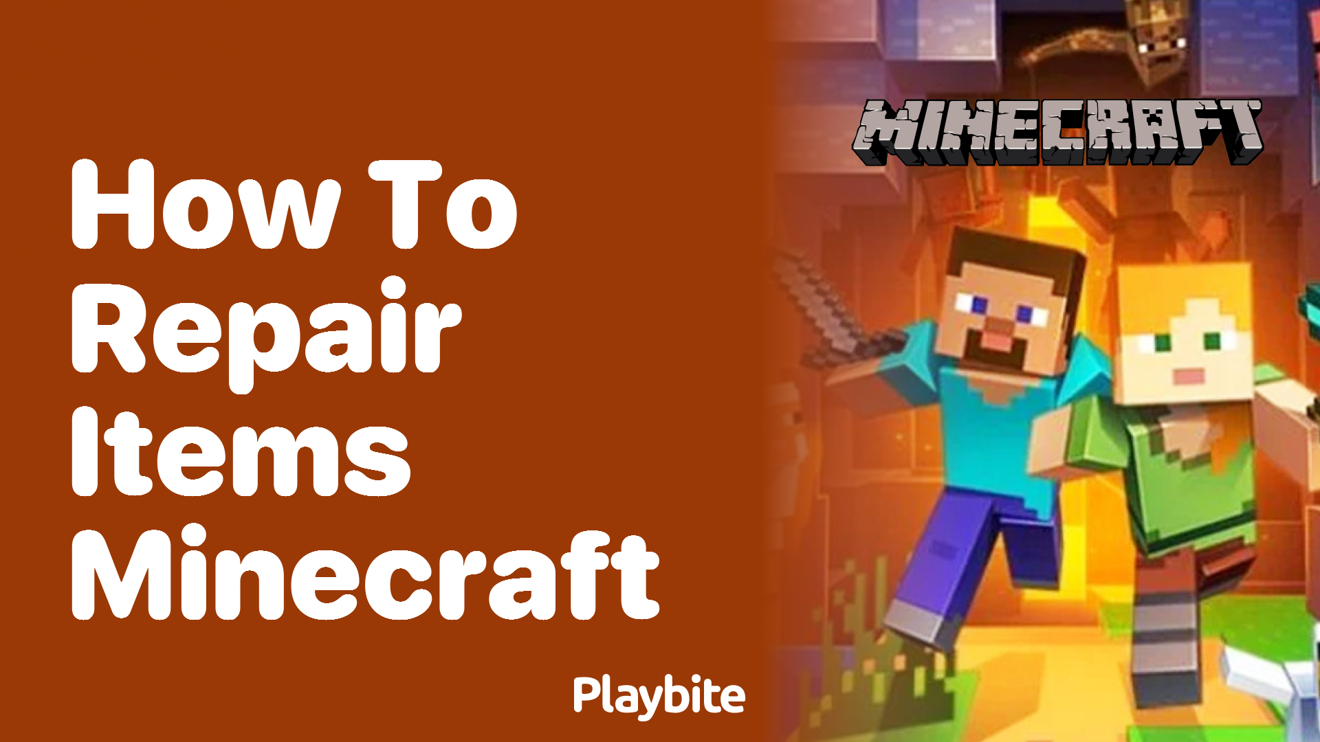 How to Repair Items in Minecraft