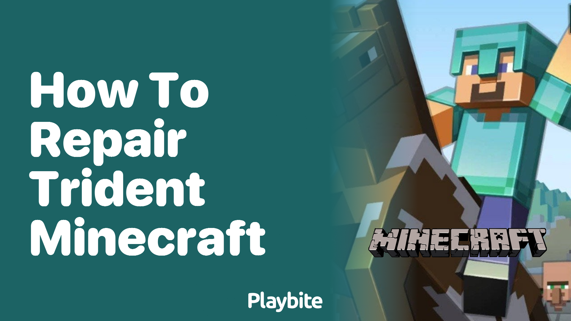 How to Repair a Trident in Minecraft