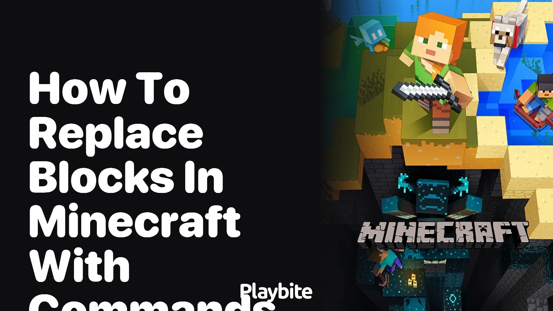 How to Replace Blocks in Minecraft with Commands