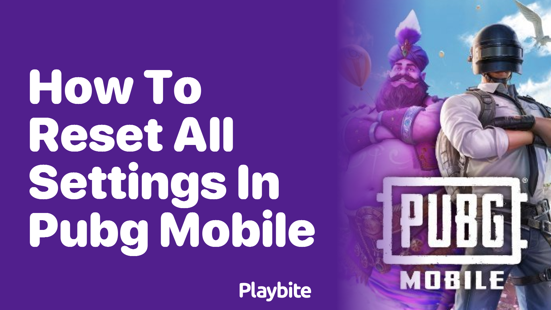 How to Reset All Settings in PUBG Mobile