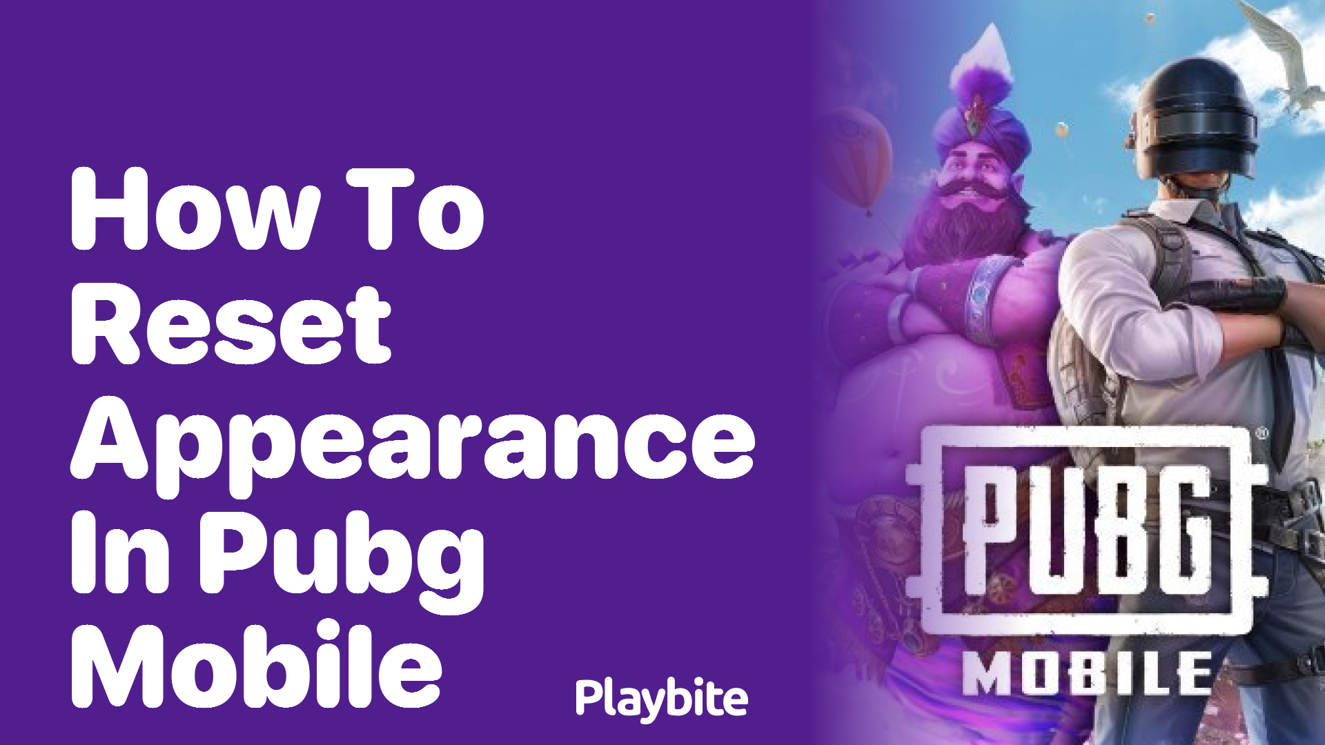 How to Reset Your Appearance in PUBG Mobile