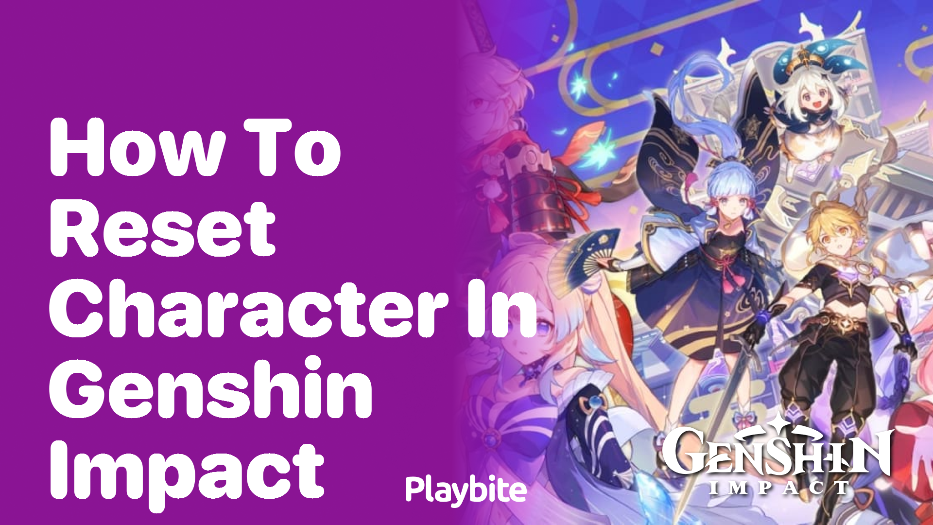 How to Reset Your Character in Genshin Impact