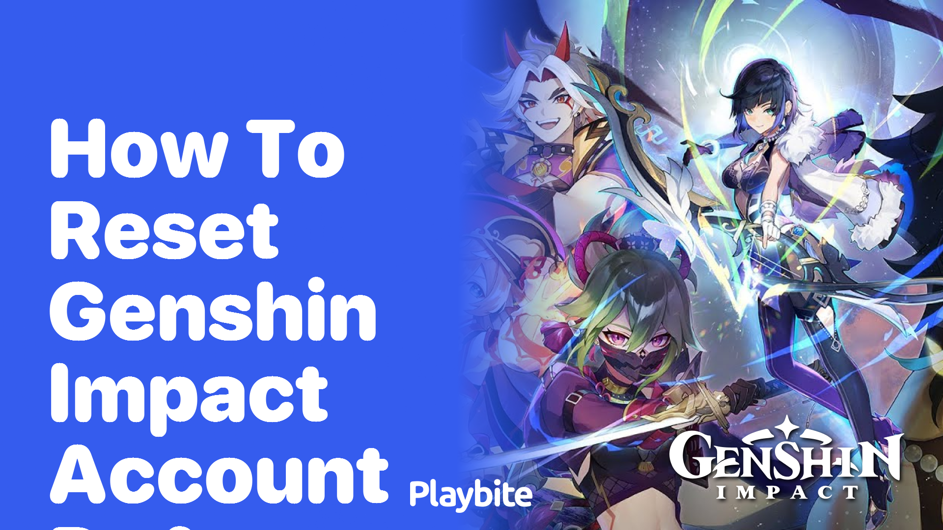 How to Reset Your Genshin Impact Account on PS4