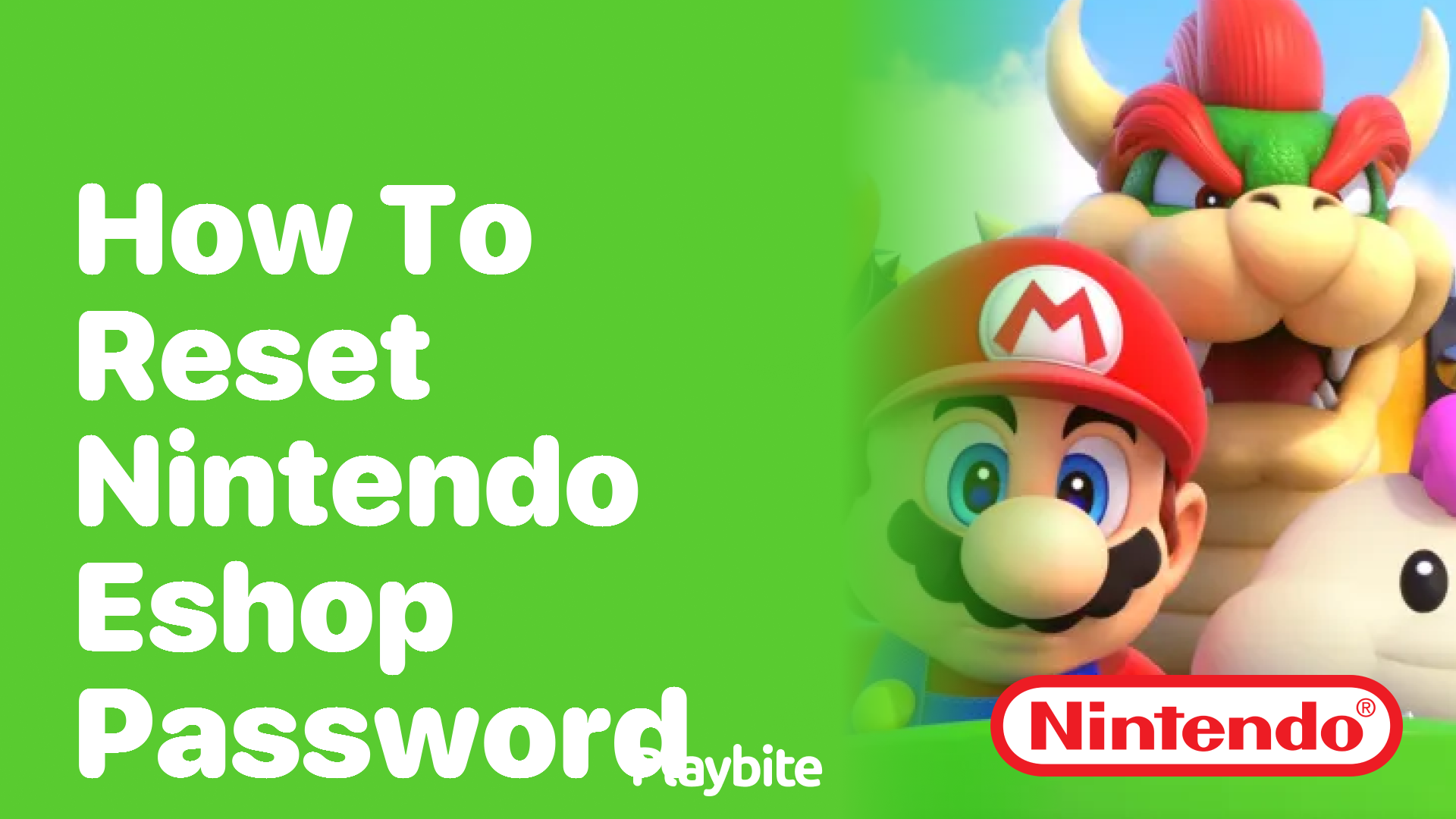 How to Reset Your Nintendo eShop Password