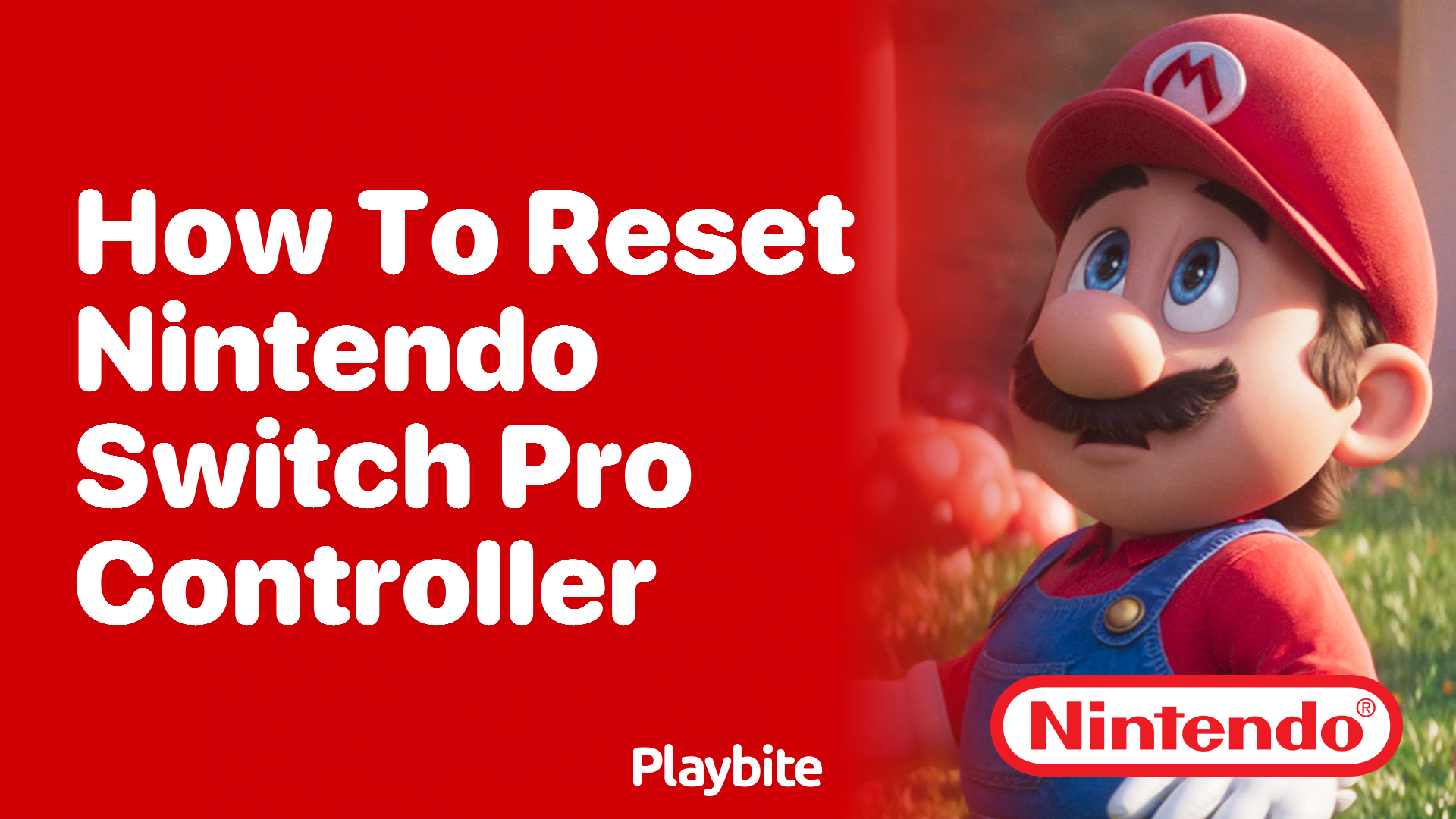 How to Reset Your Nintendo Switch Pro Controller