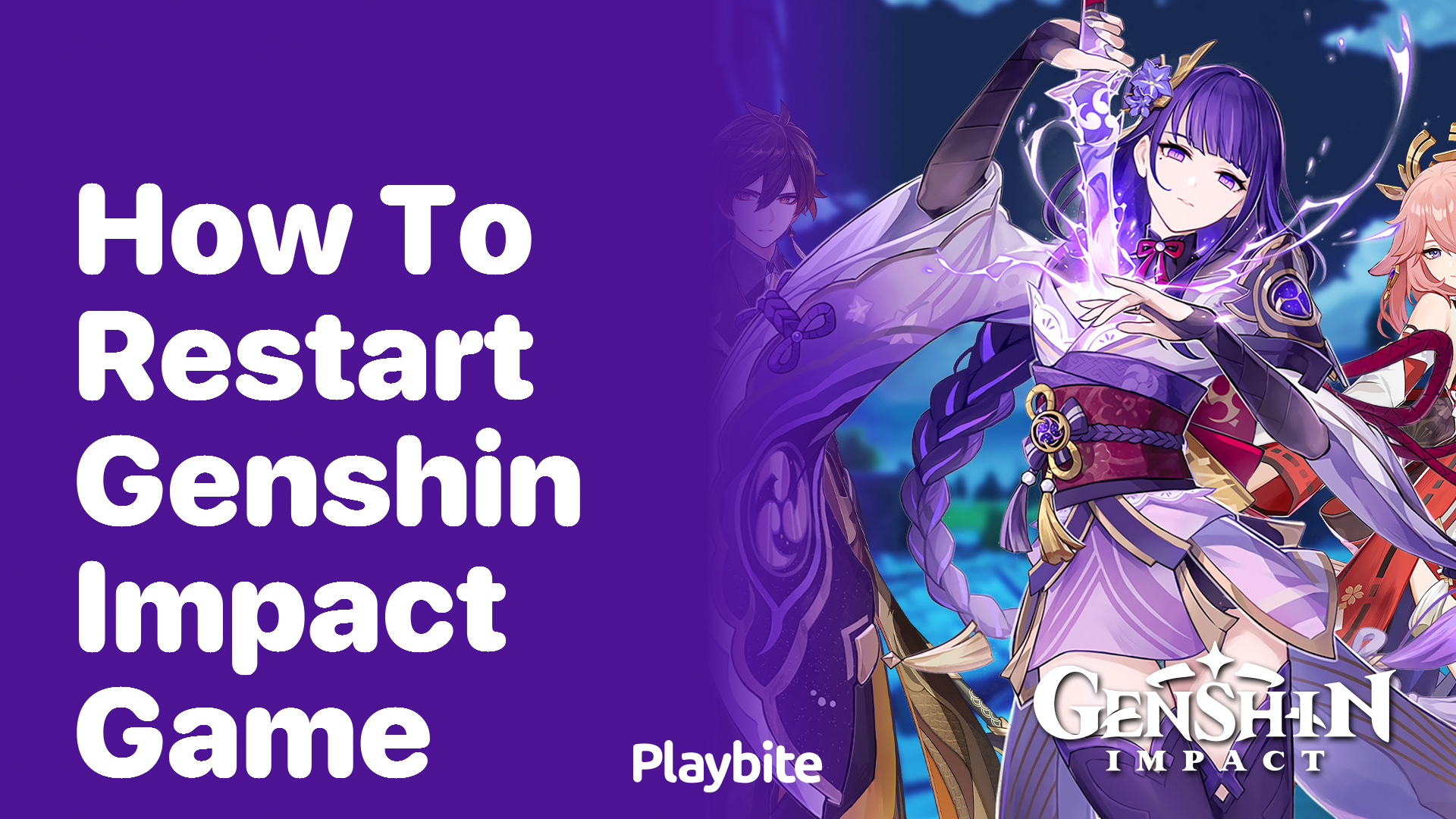 How to Restart Your Genshin Impact Game Adventure