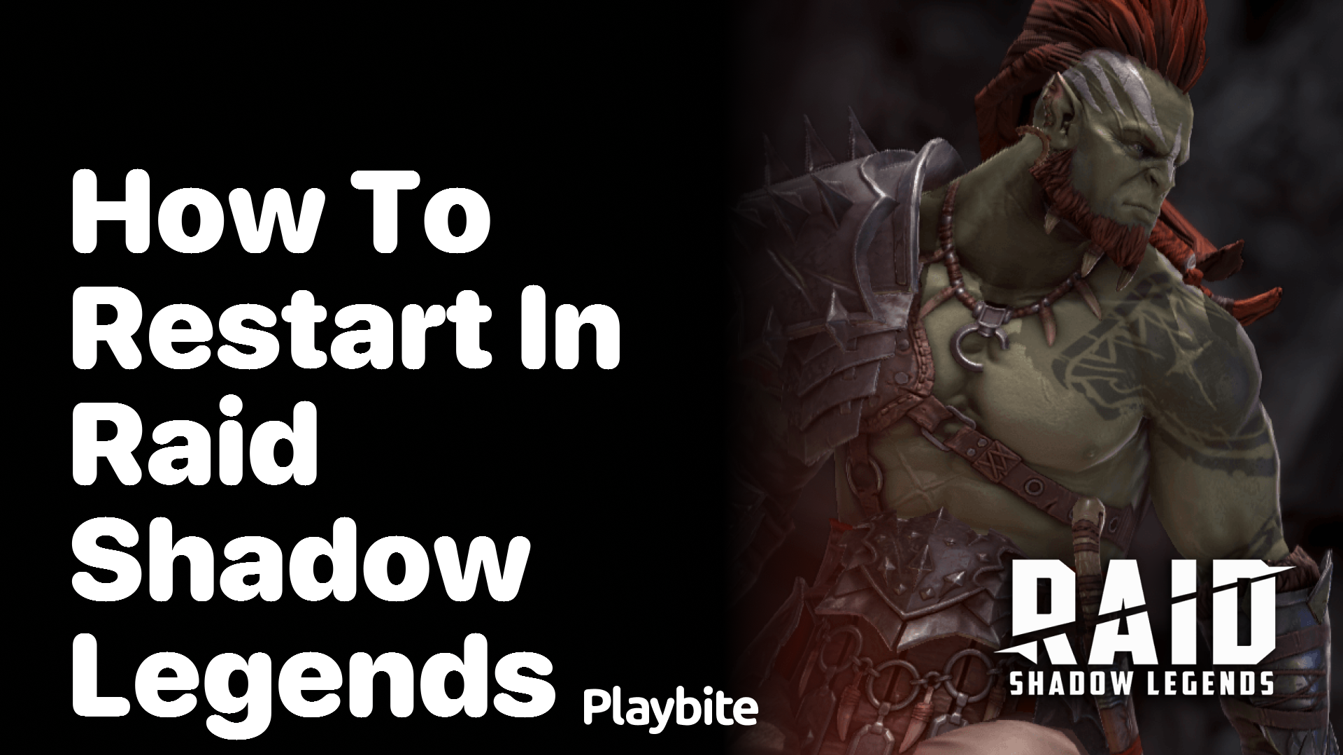 How to Restart in Raid Shadow Legends