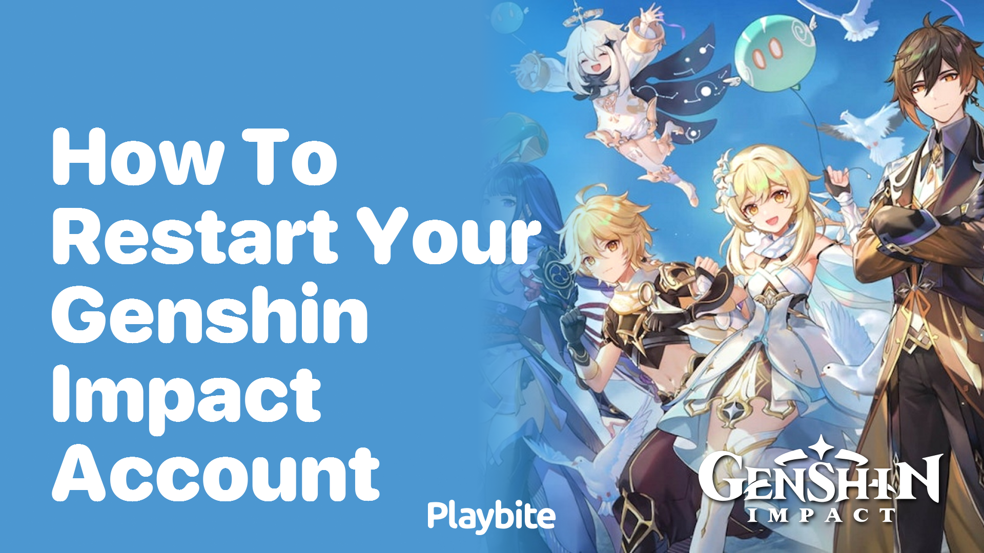 How to Restart Your Genshin Impact Account