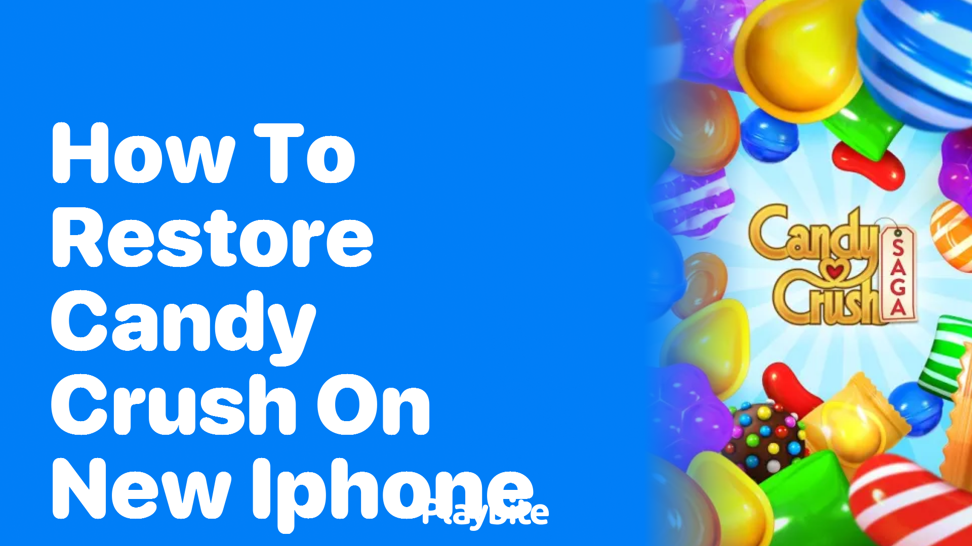 How to Restore Candy Crush on a New iPhone: A Quick Guide