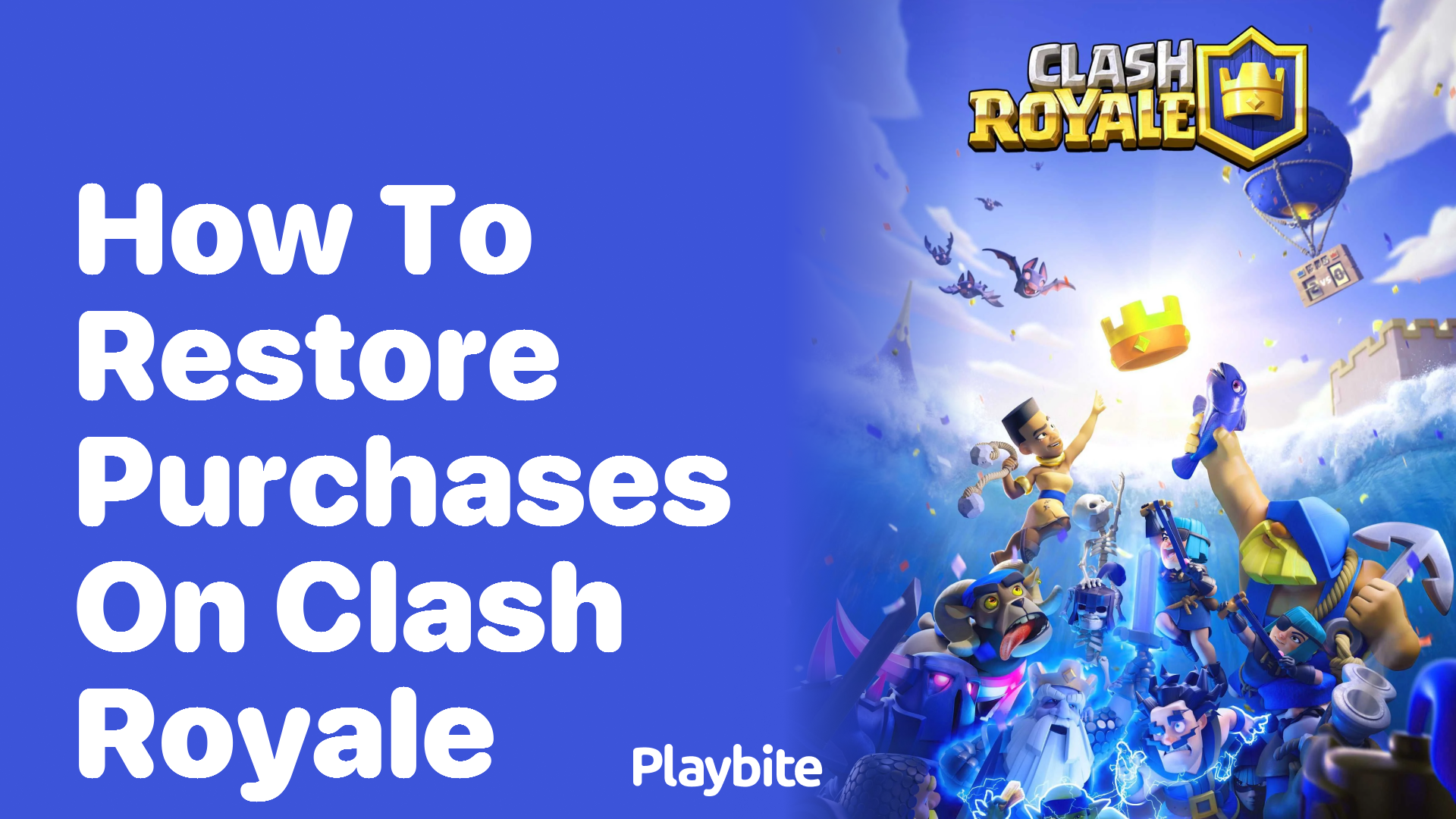 How to Restore Purchases on Clash Royale