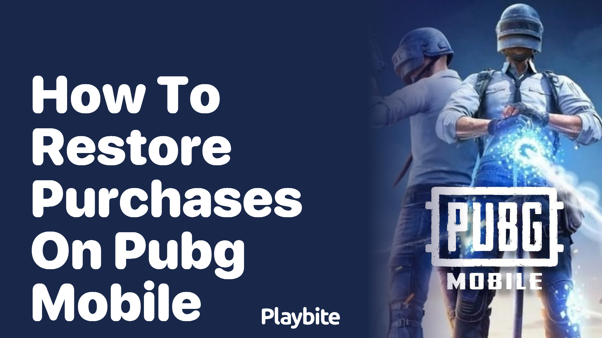 How to Restore Purchases on PUBG Mobile: A Simple Guide