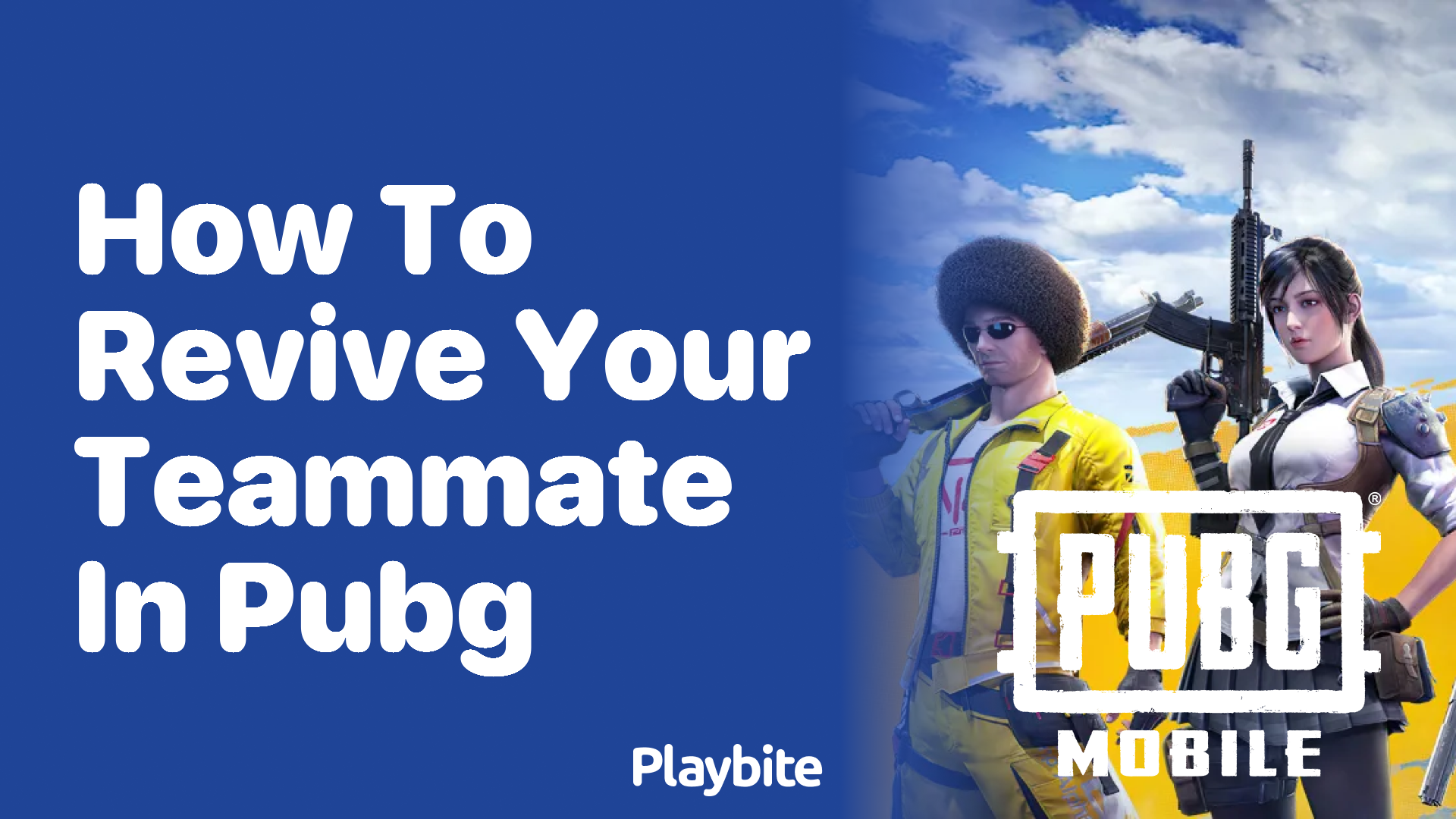 How to Revive Your Teammate in PUBG Mobile