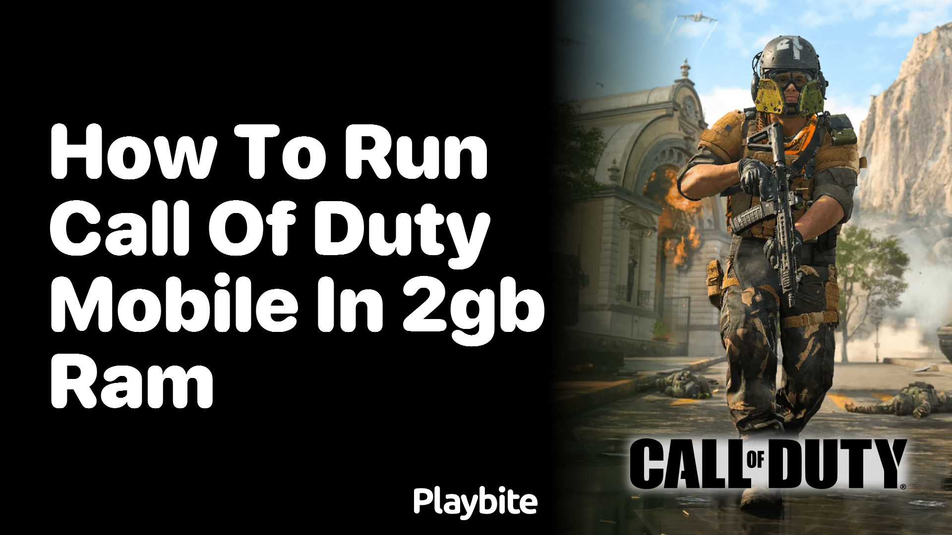 How to Run Call of Duty Mobile in 2GB RAM