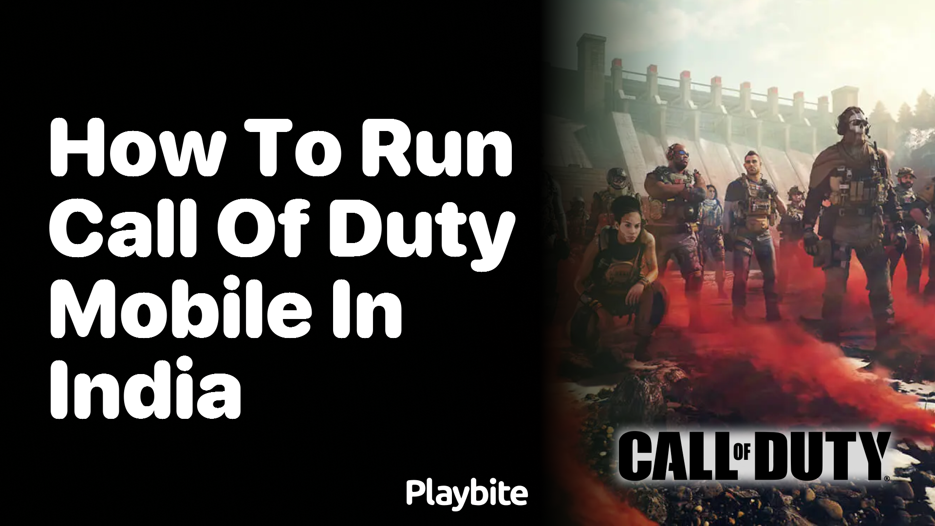 How to Run Call of Duty Mobile in India