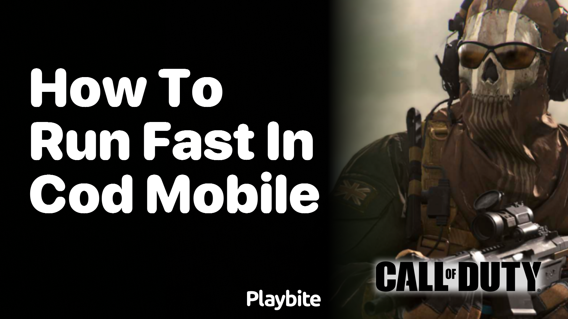 How to Run Fast in CoD Mobile: Sprint to Victory! - Playbite