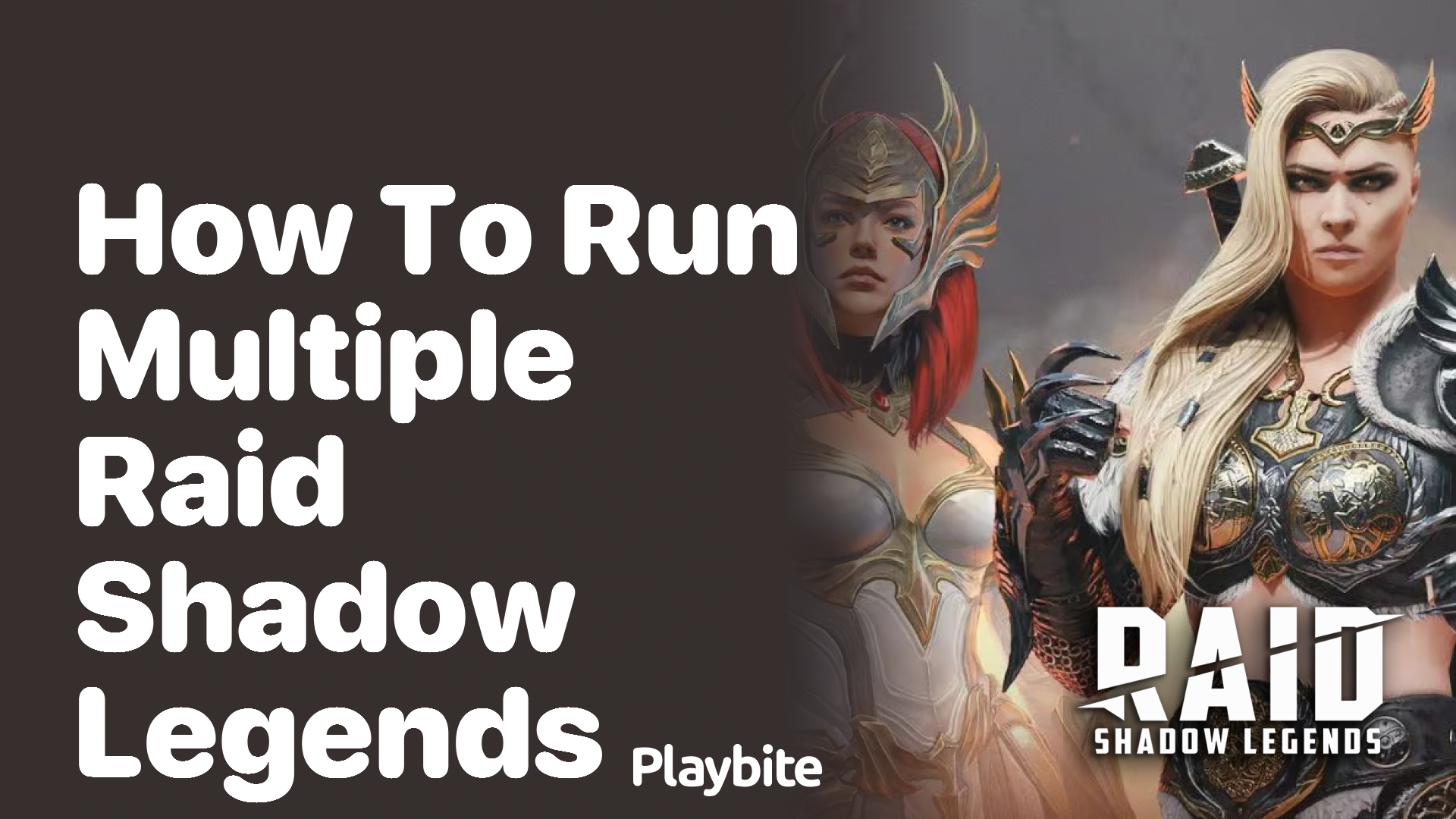 How to Run Multiple Raid Shadow Legends