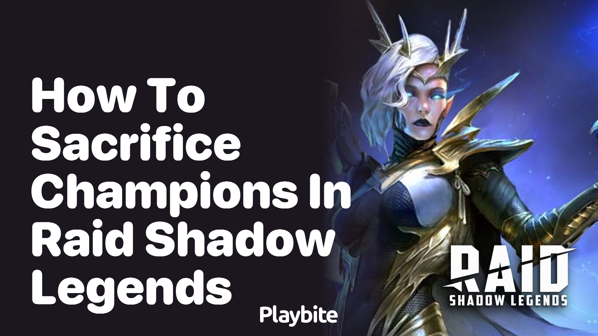 How to Sacrifice Champions in Raid Shadow Legends: A Quick Guide - Playbite