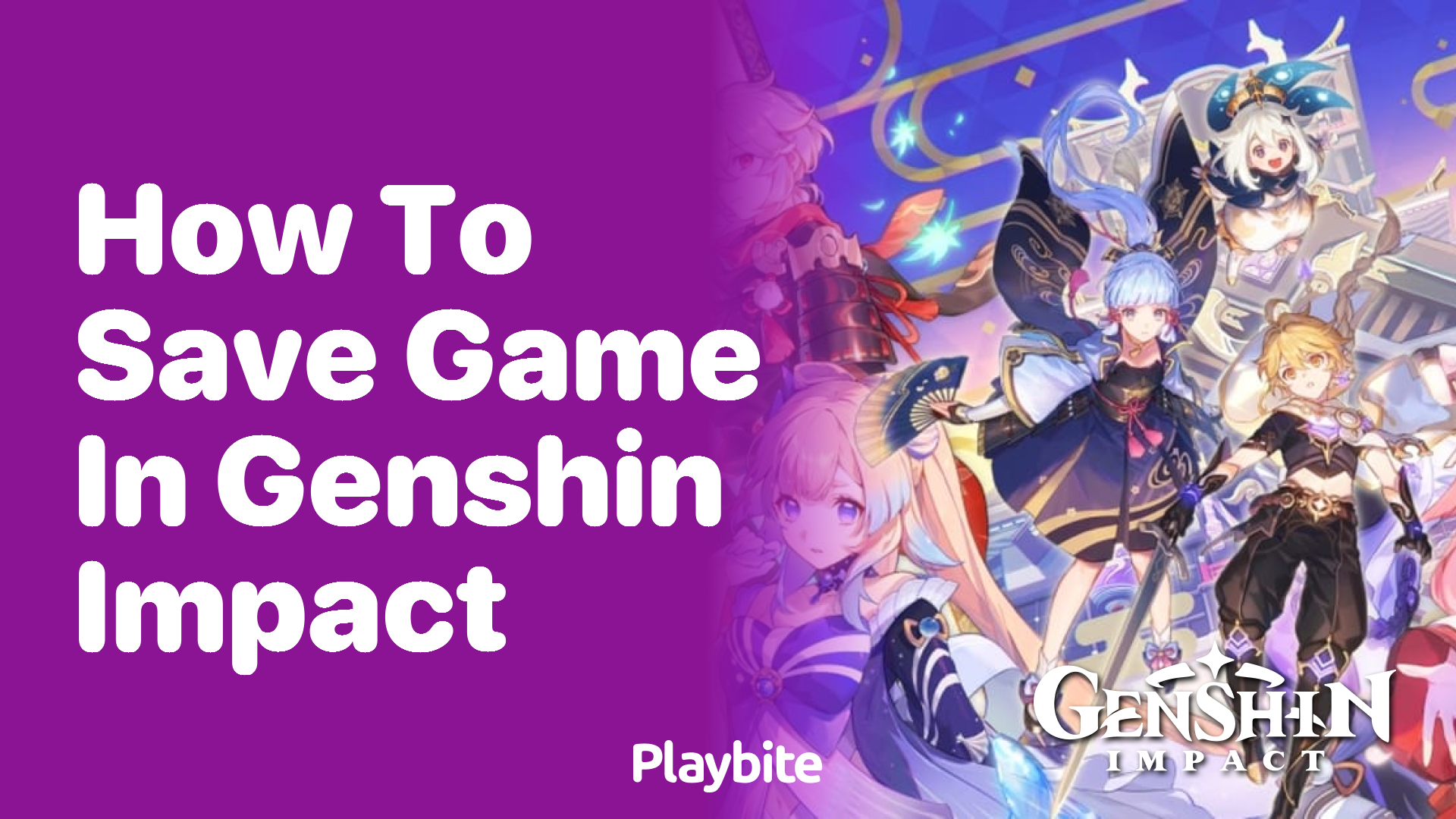 How to Save Your Game in Genshin Impact