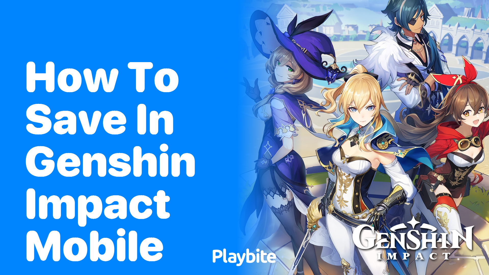 How to Save Your Progress in Genshin Impact Mobile