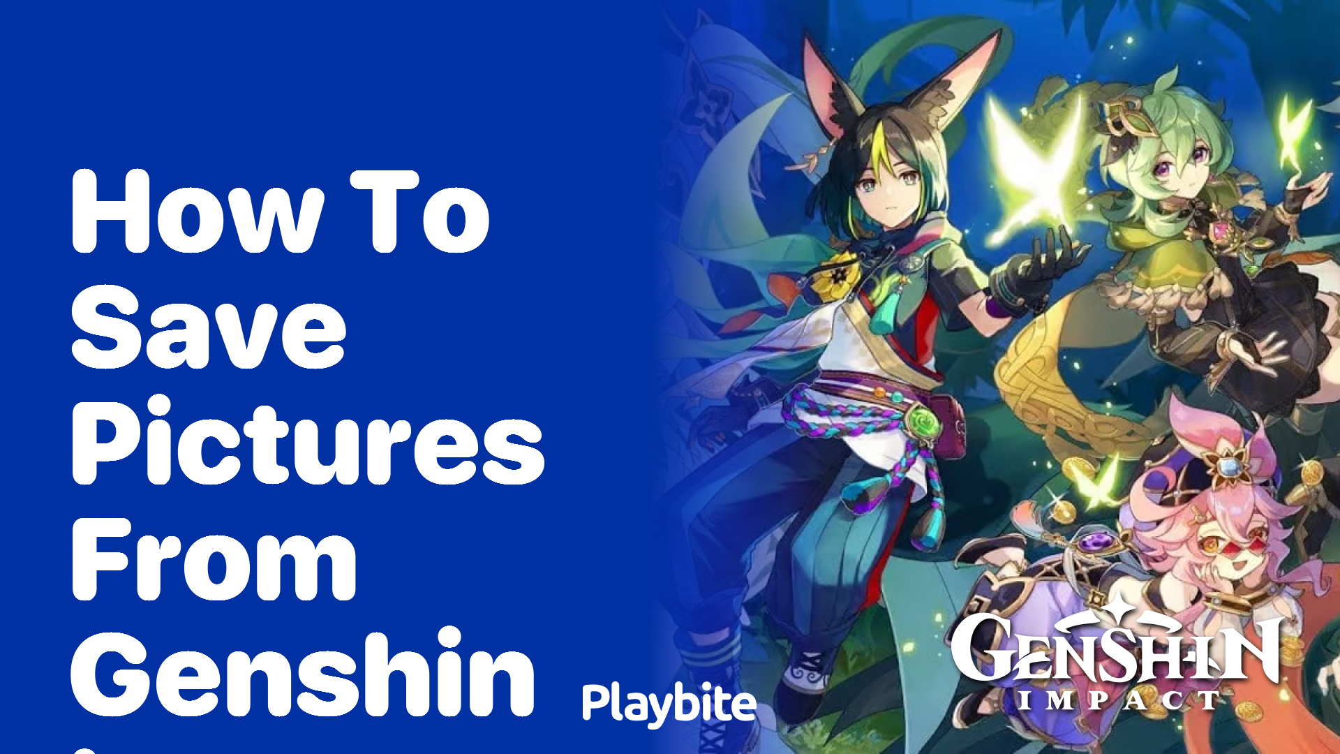 How to Save Pictures from Genshin Impact: A Simple Guide