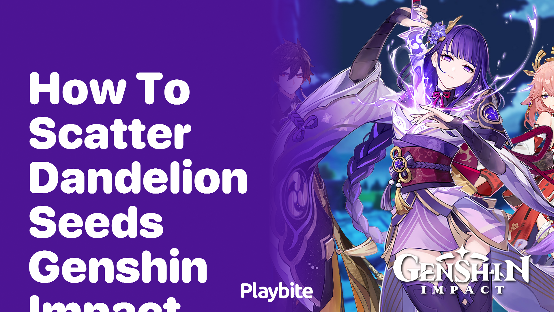 How to Scatter Dandelion Seeds in Genshin Impact