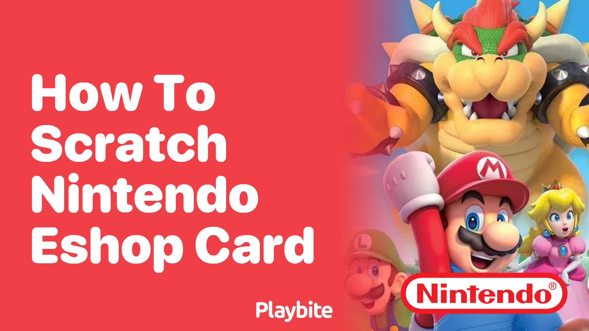 How to Scratch Your Nintendo eShop Card Safely