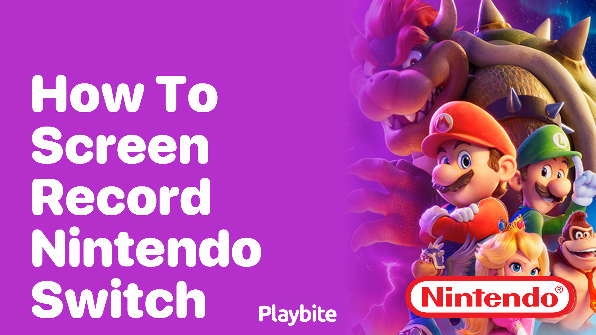 How to Screen Record on Your Nintendo Switch