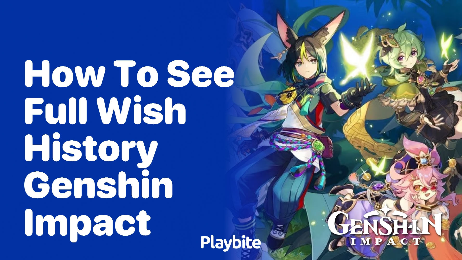 How to See Your Full Wish History in Genshin Impact