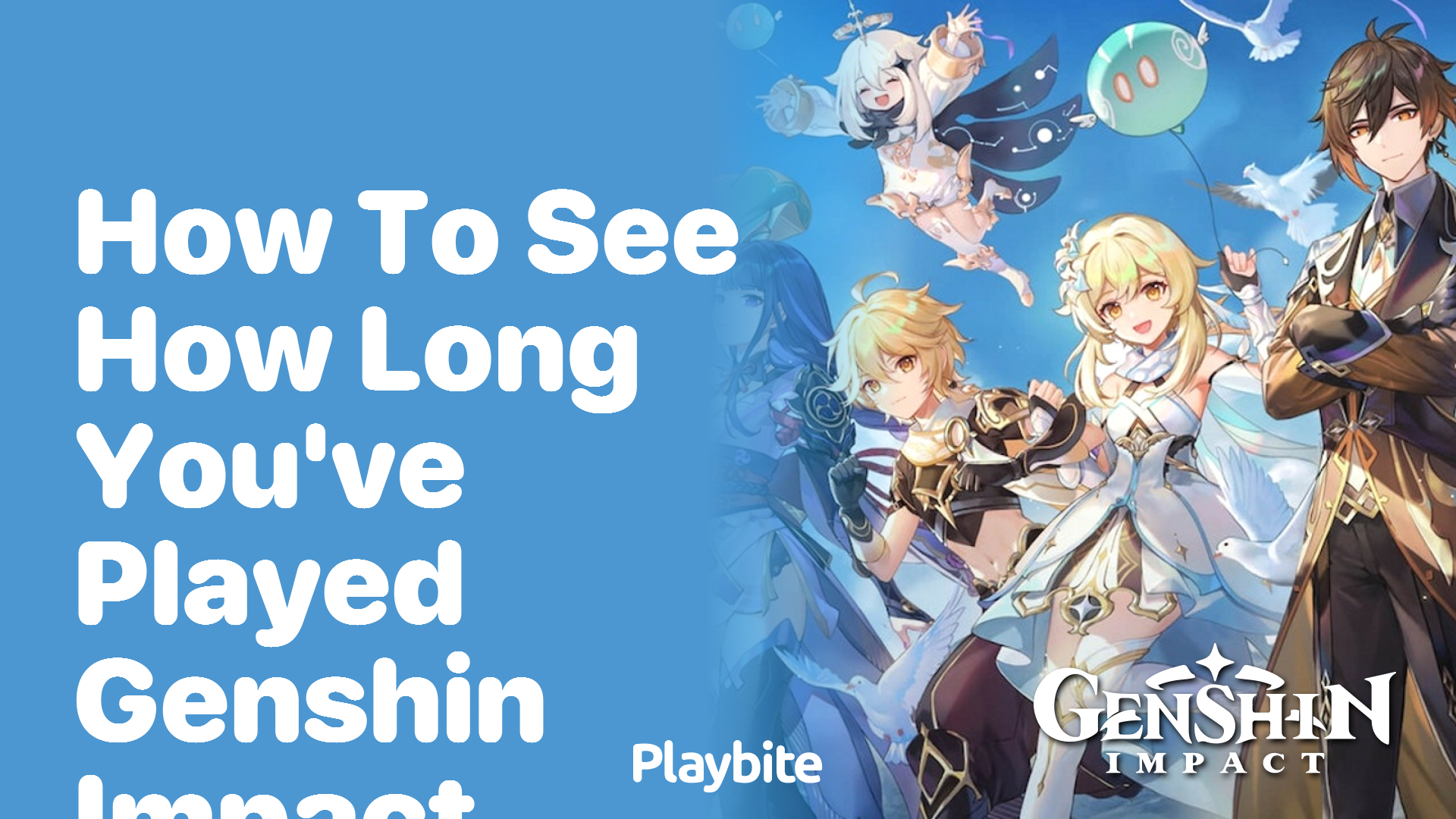 How to See How Long You&#8217;ve Played Genshin Impact