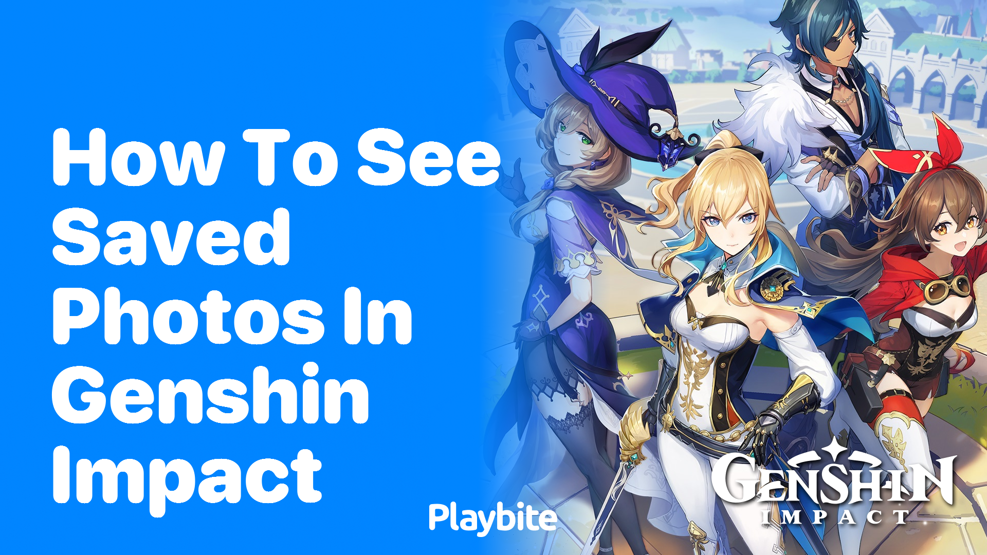 How to See Saved Photos in Genshin Impact