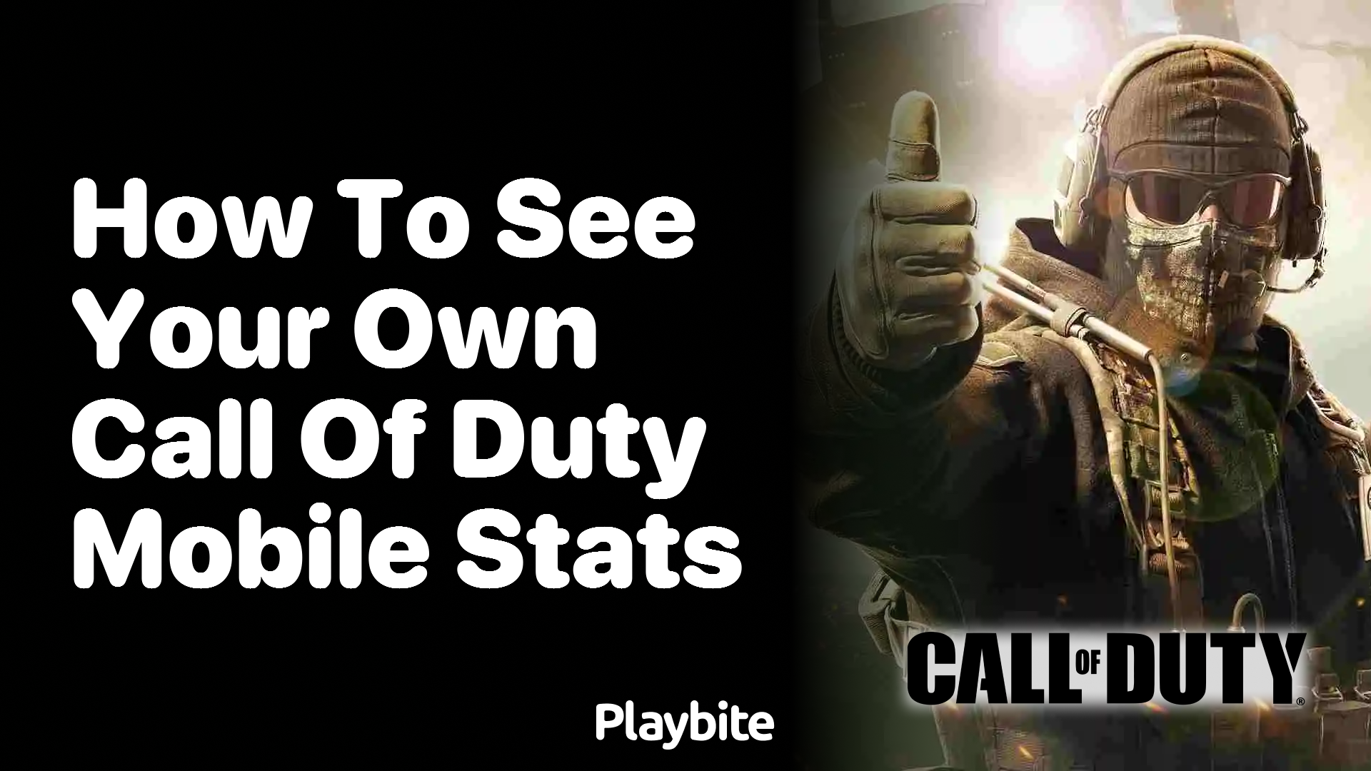 How to See Your Own Call of Duty Mobile Stats