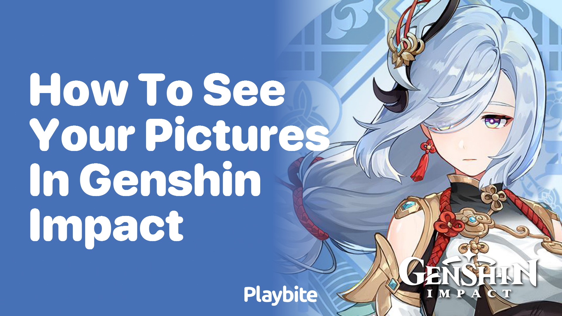 How to View Your Pictures in Genshin Impact