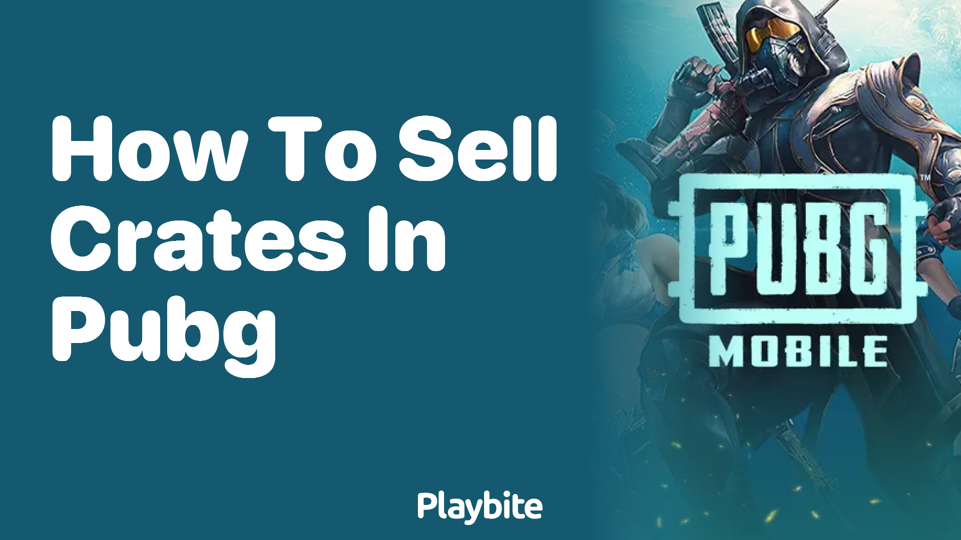 How to Sell Crates in PUBG Mobile