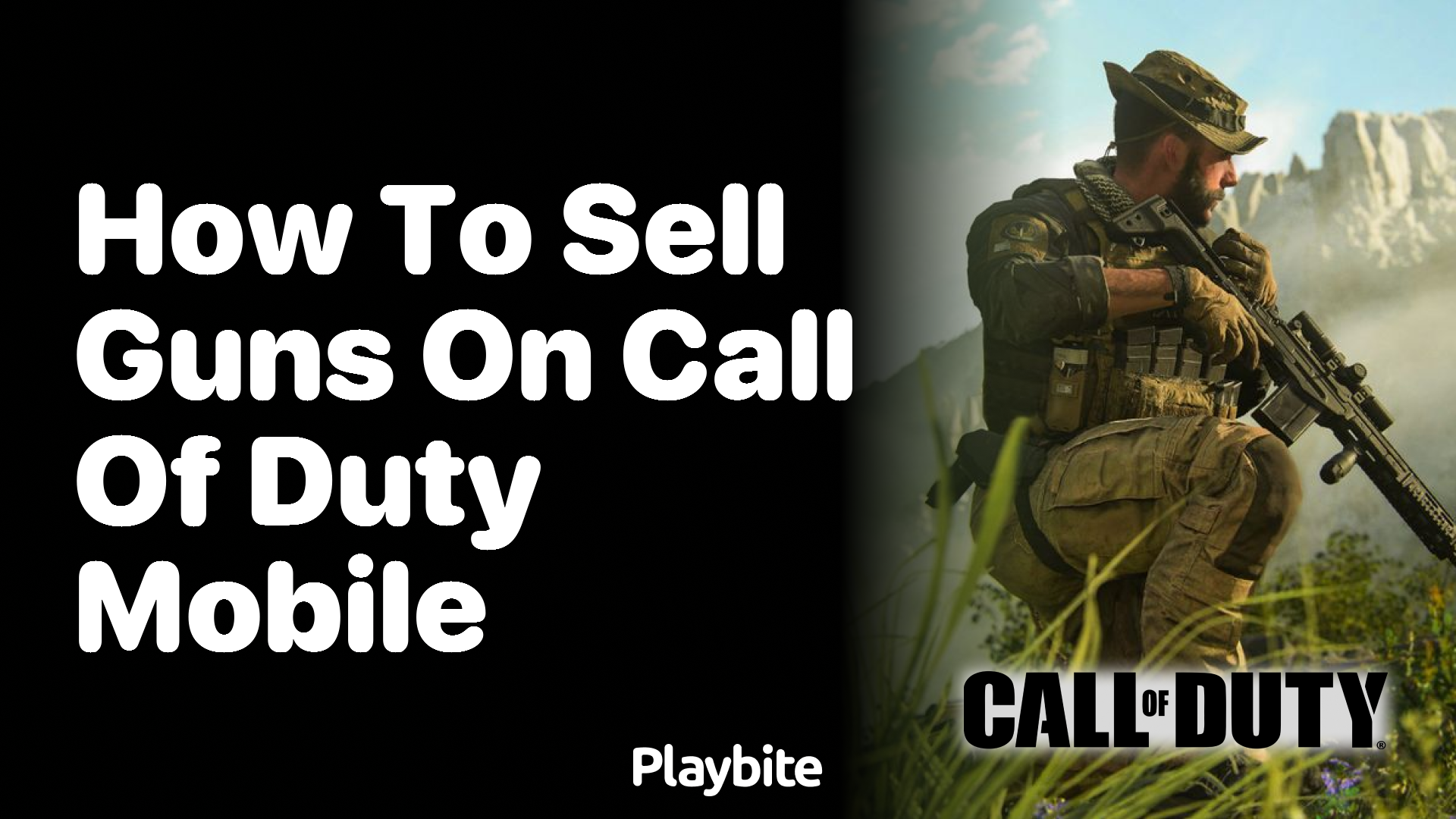 How to Sell Guns on Call of Duty Mobile