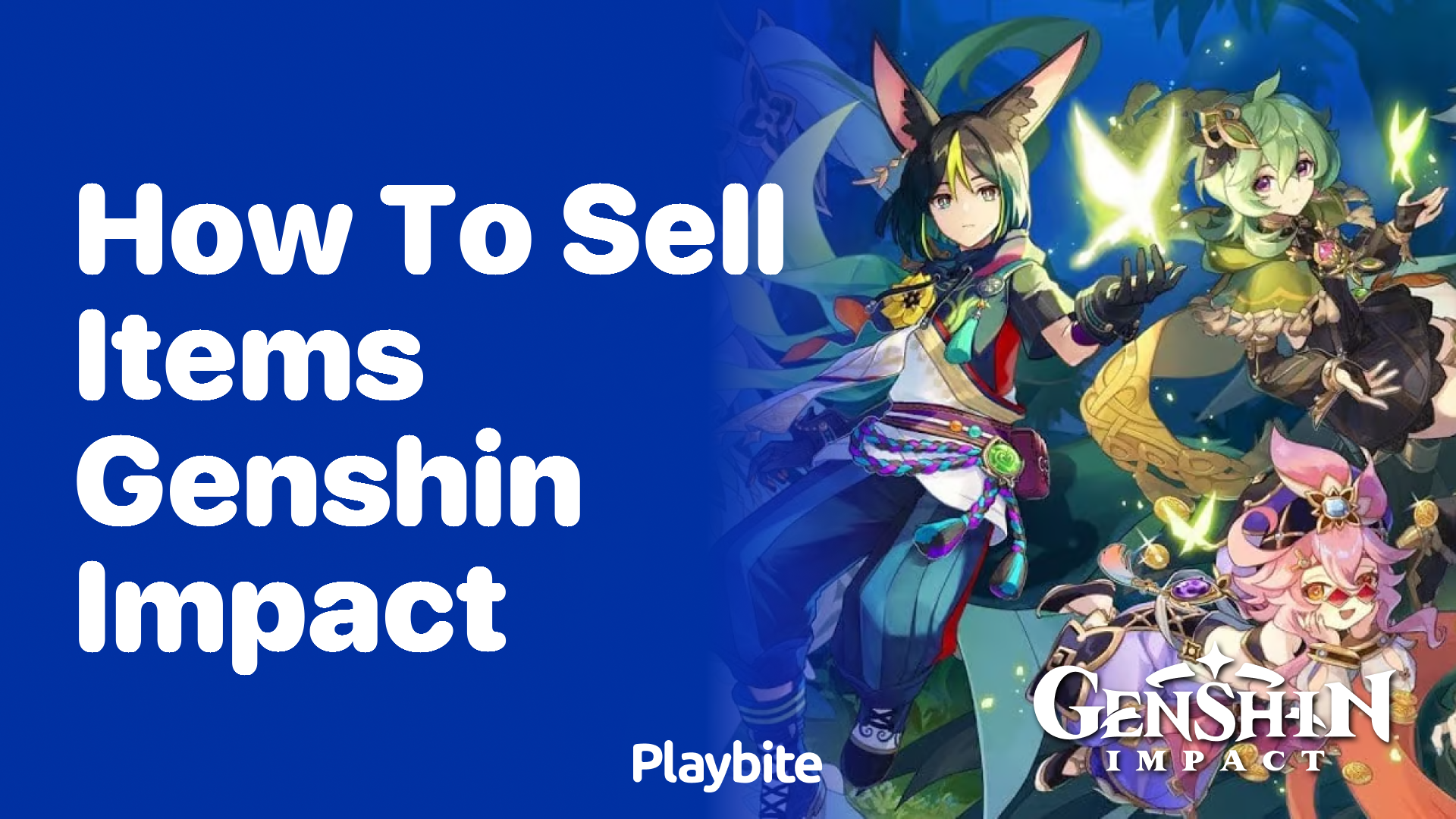 How to Sell Items in Genshin Impact