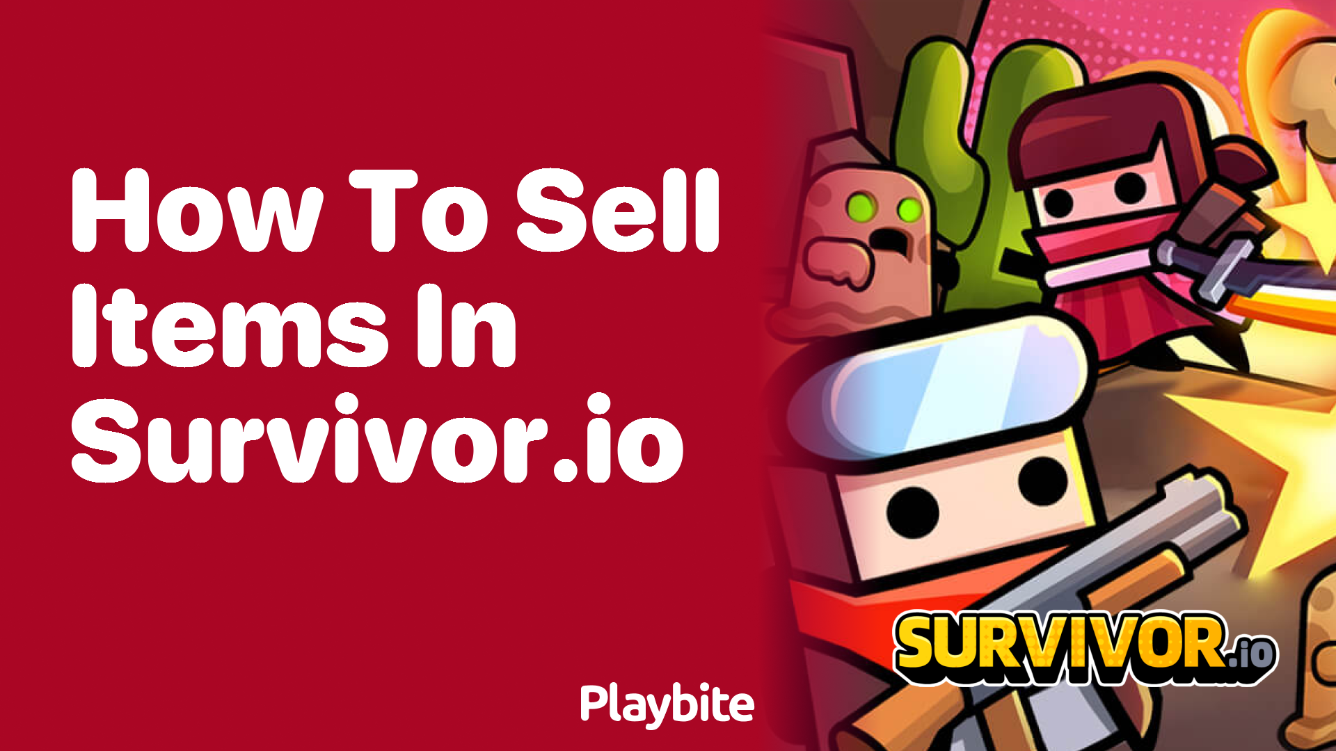 How to Sell Items in Survivor.io