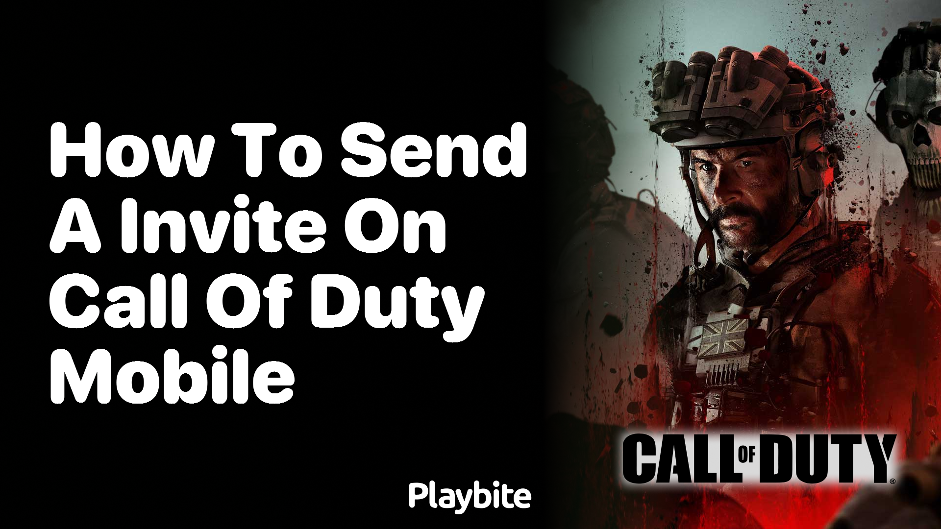 How to Send an Invite on Call of Duty Mobile