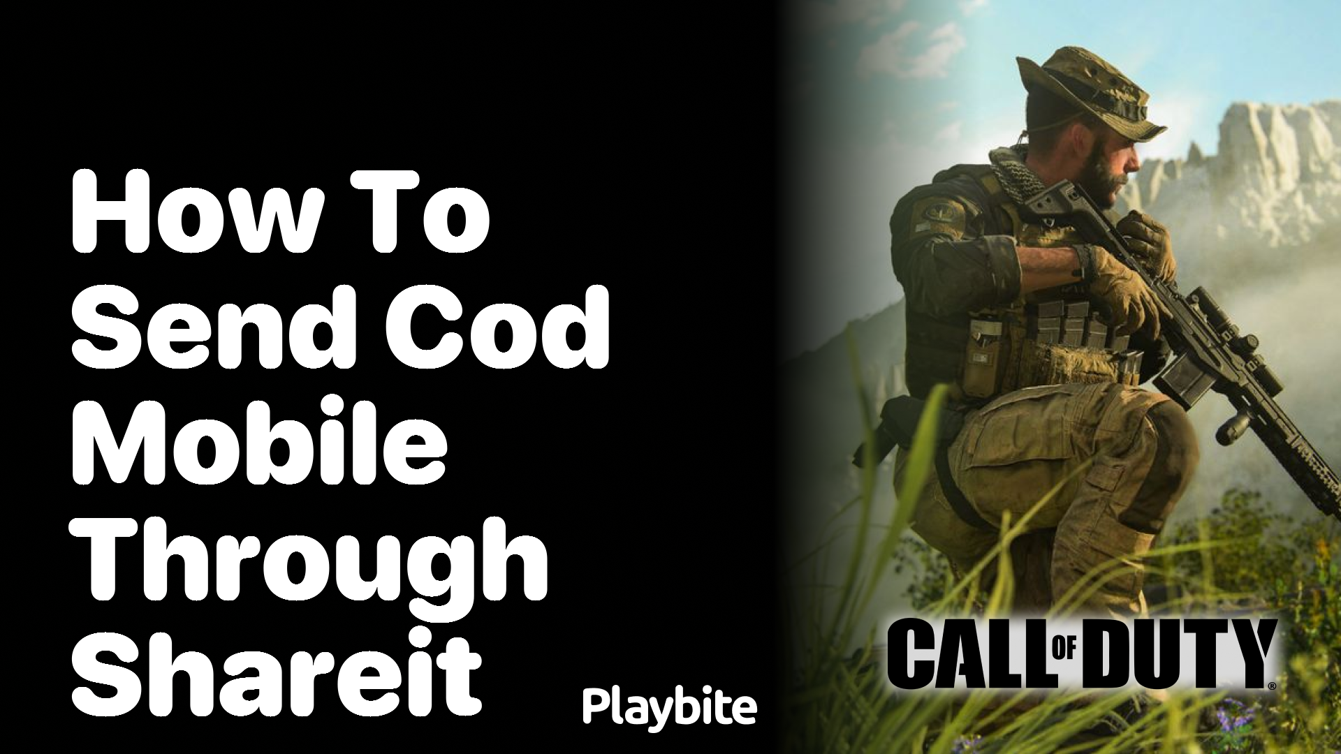 How to Send COD Mobile Through ShareIt