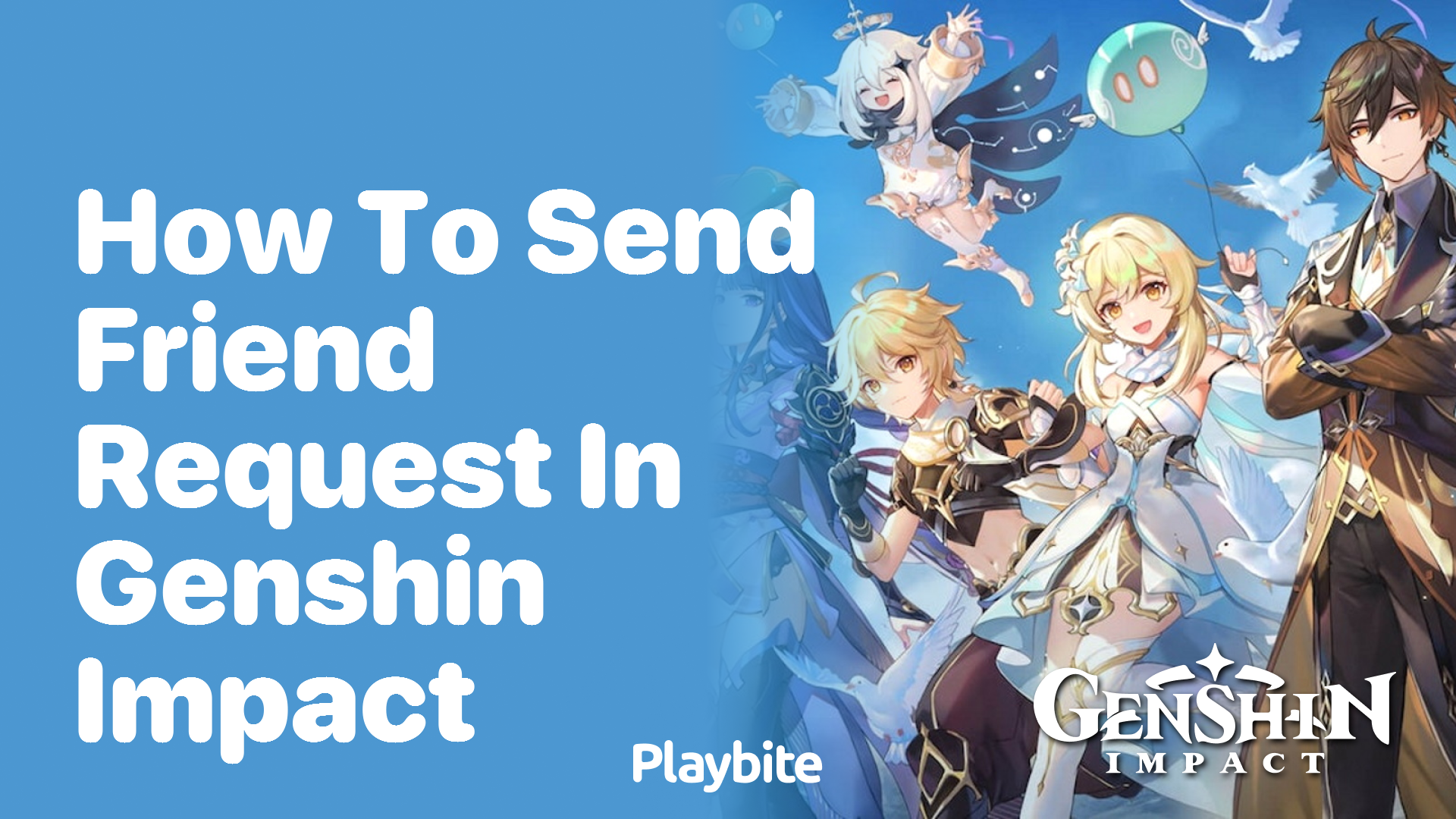 How to Send a Friend Request in Genshin Impact