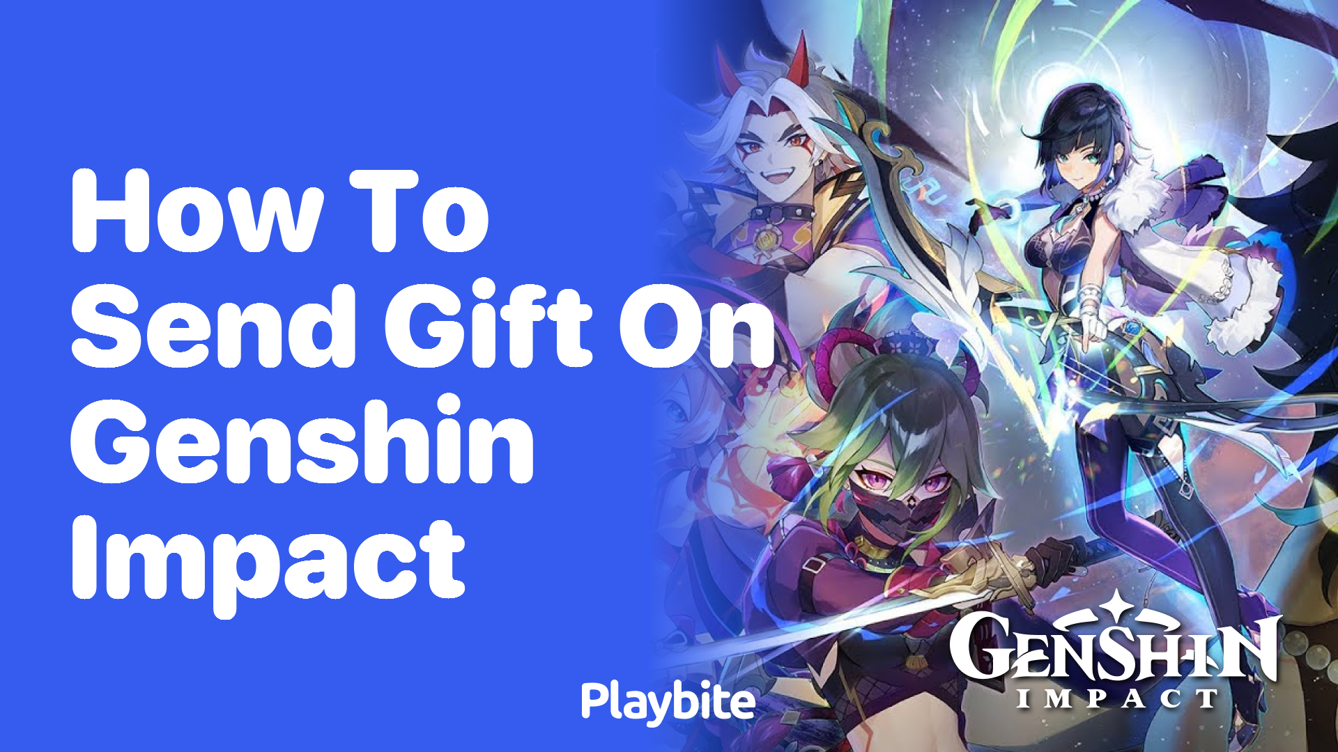 How to Send a Gift on Genshin Impact