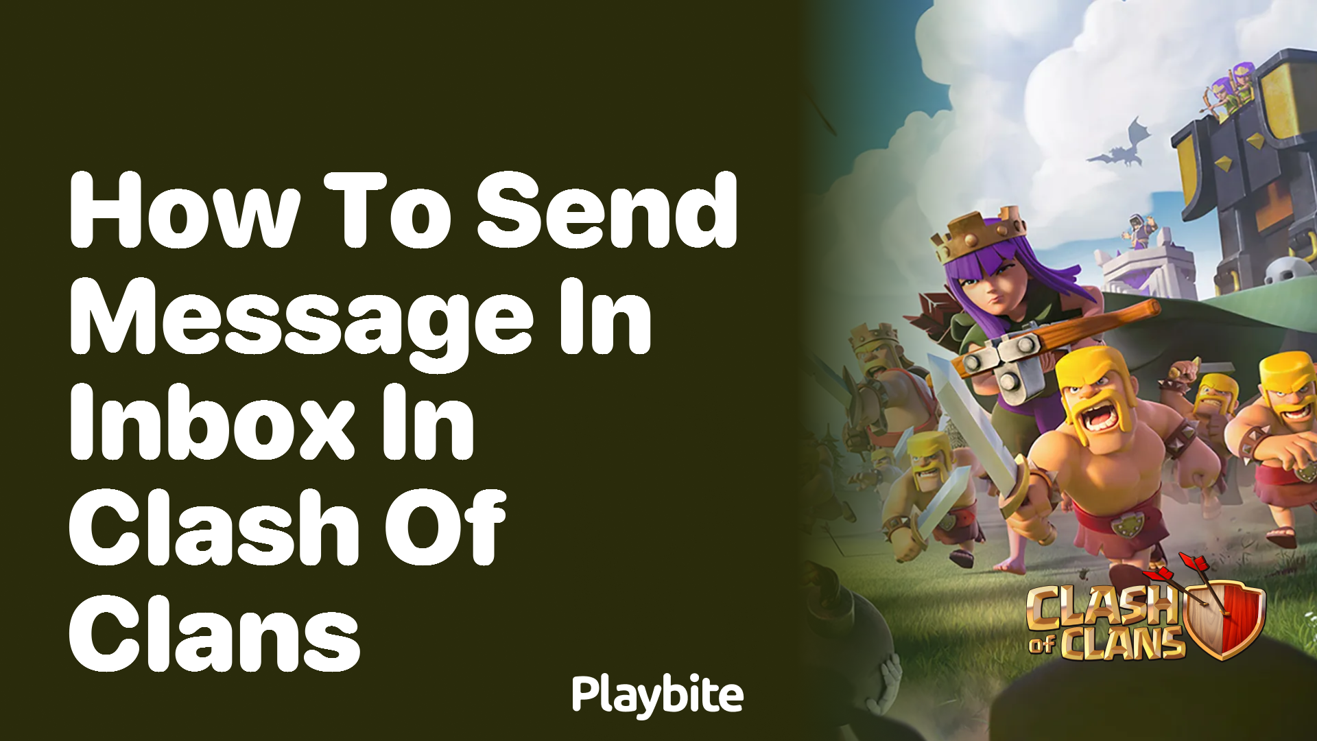 How to Send a Message in Your Inbox in Clash of Clans