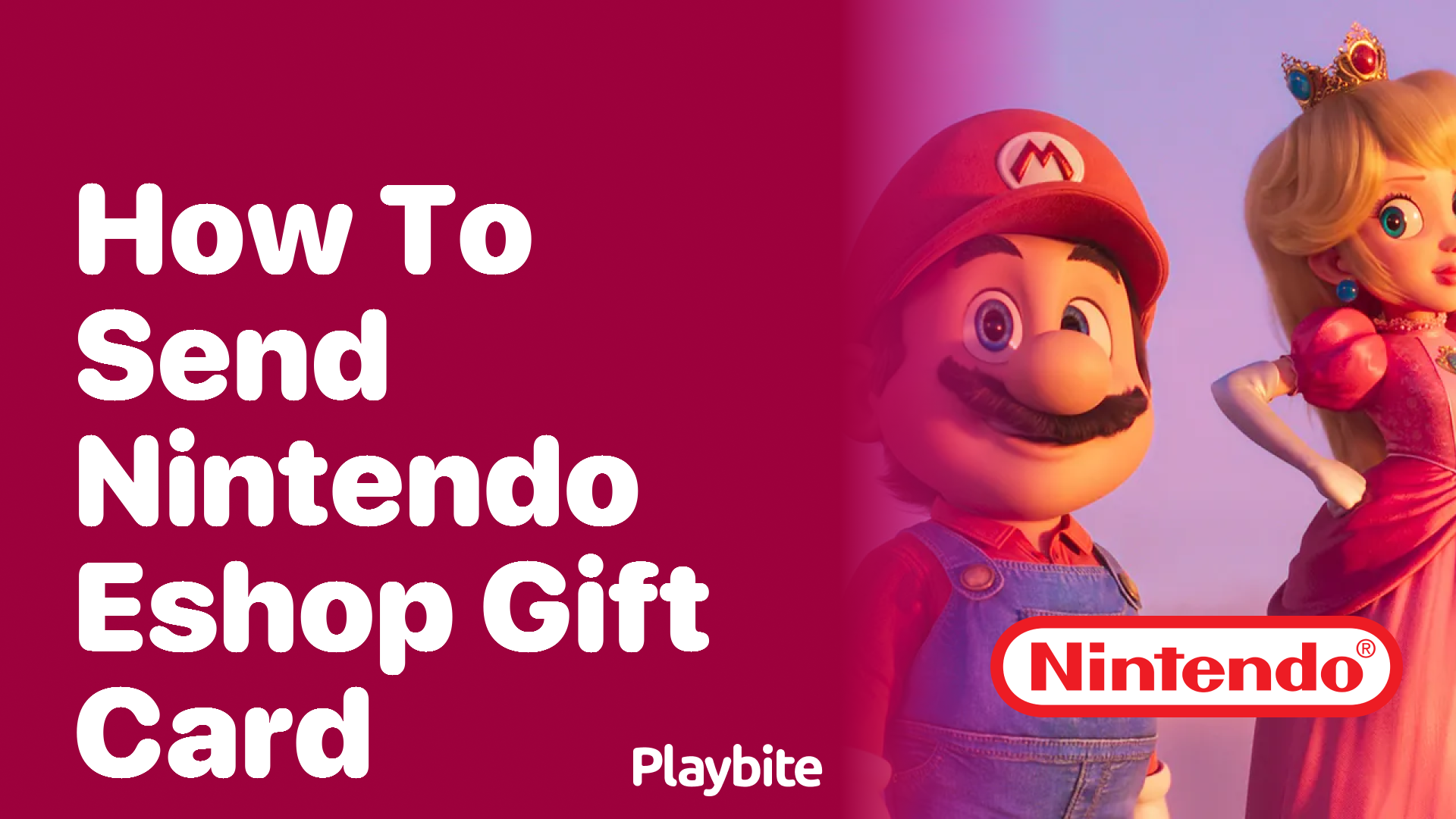 How to Send a Nintendo eShop Gift Card Playbite