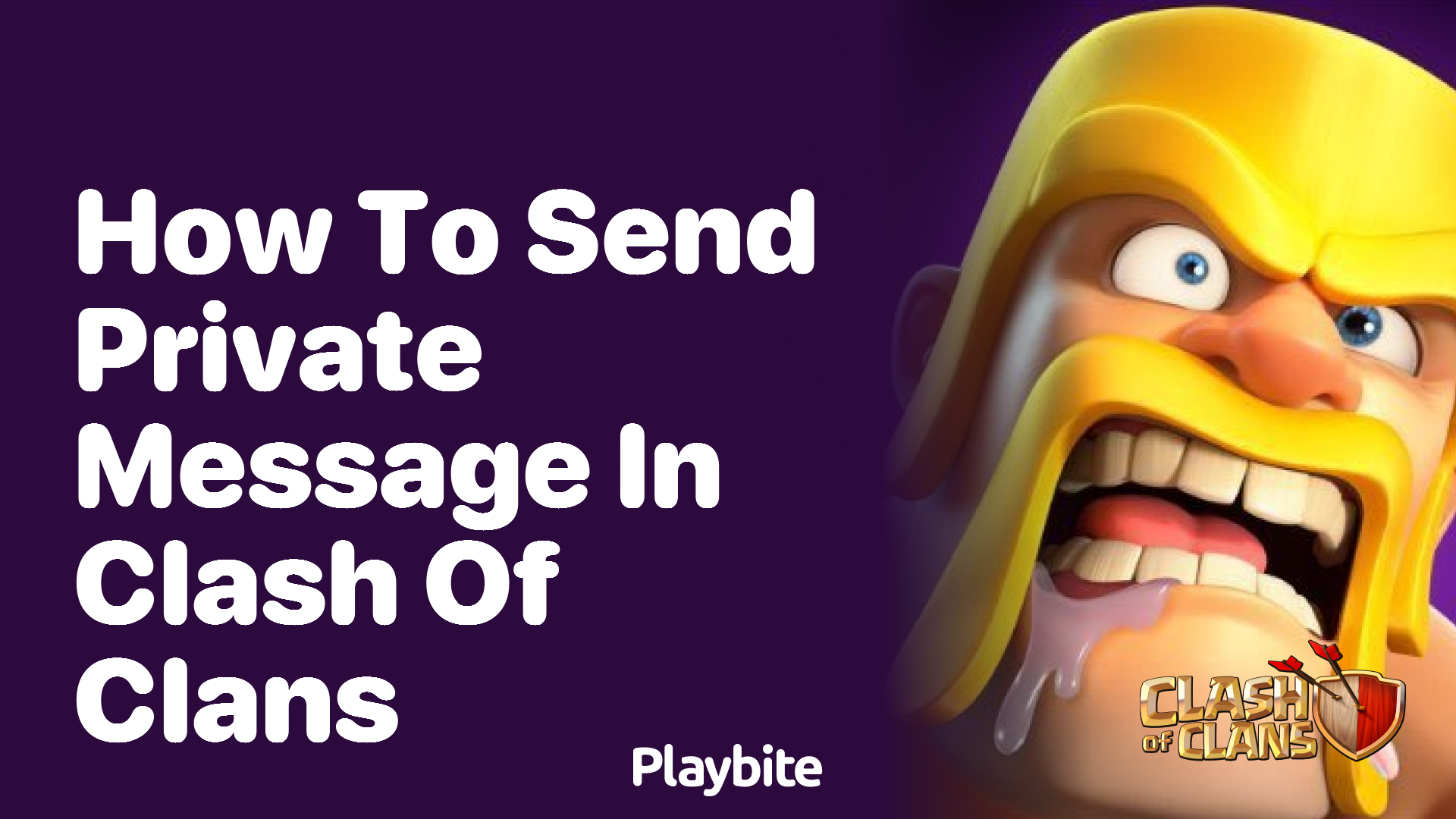 How to Send a Private Message in Clash of Clans