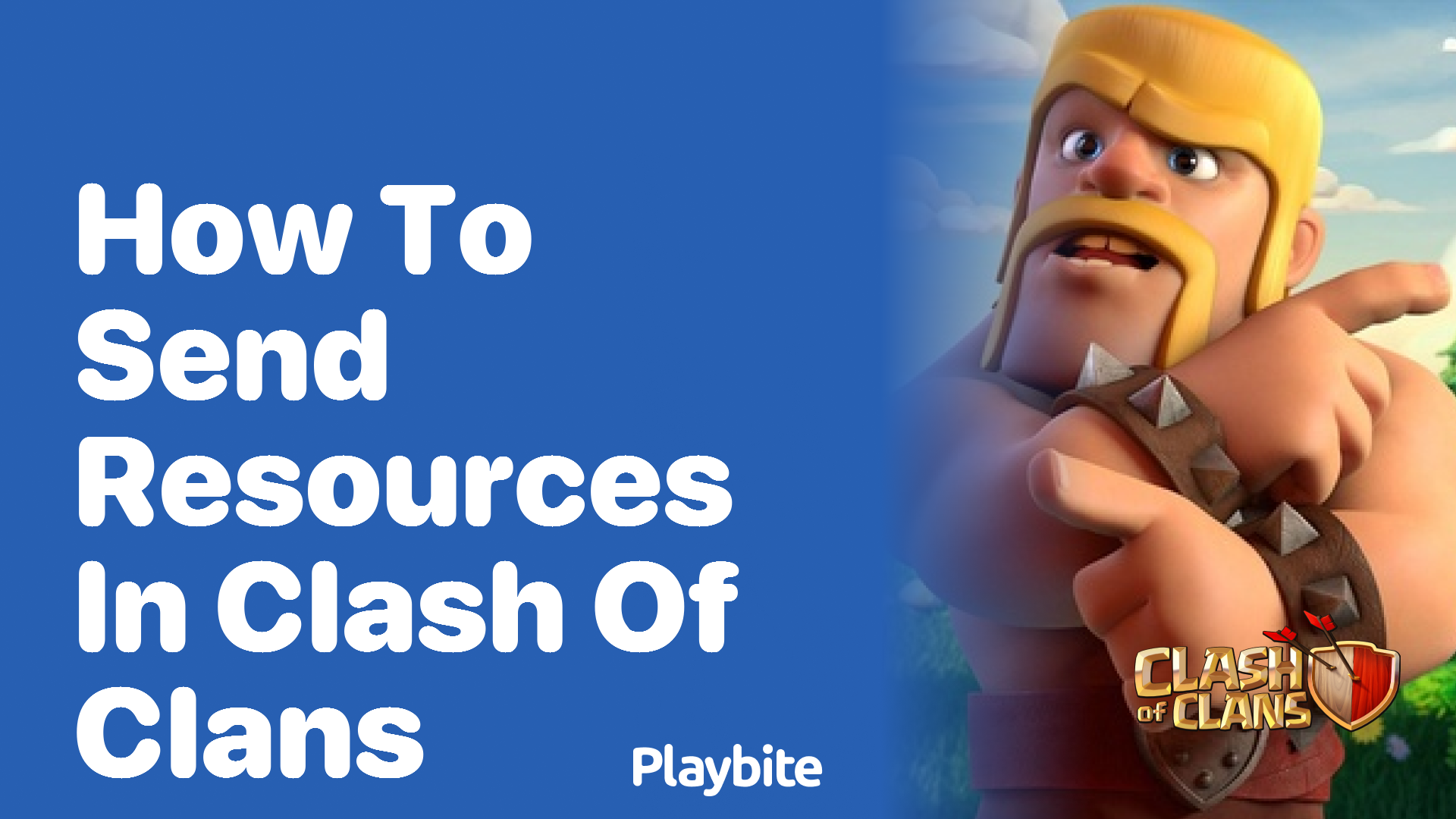 How to Send Resources in Clash of Clans