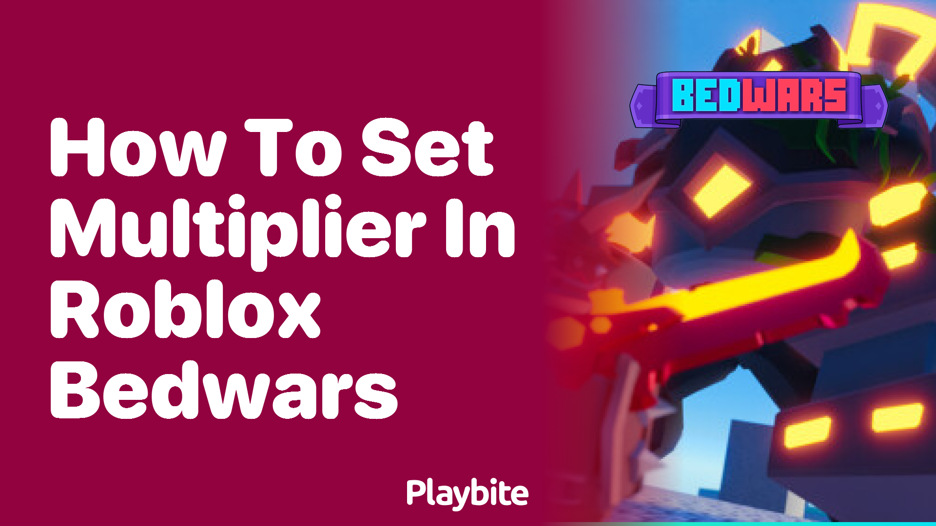 How to Set Multiplier in Roblox Bedwars